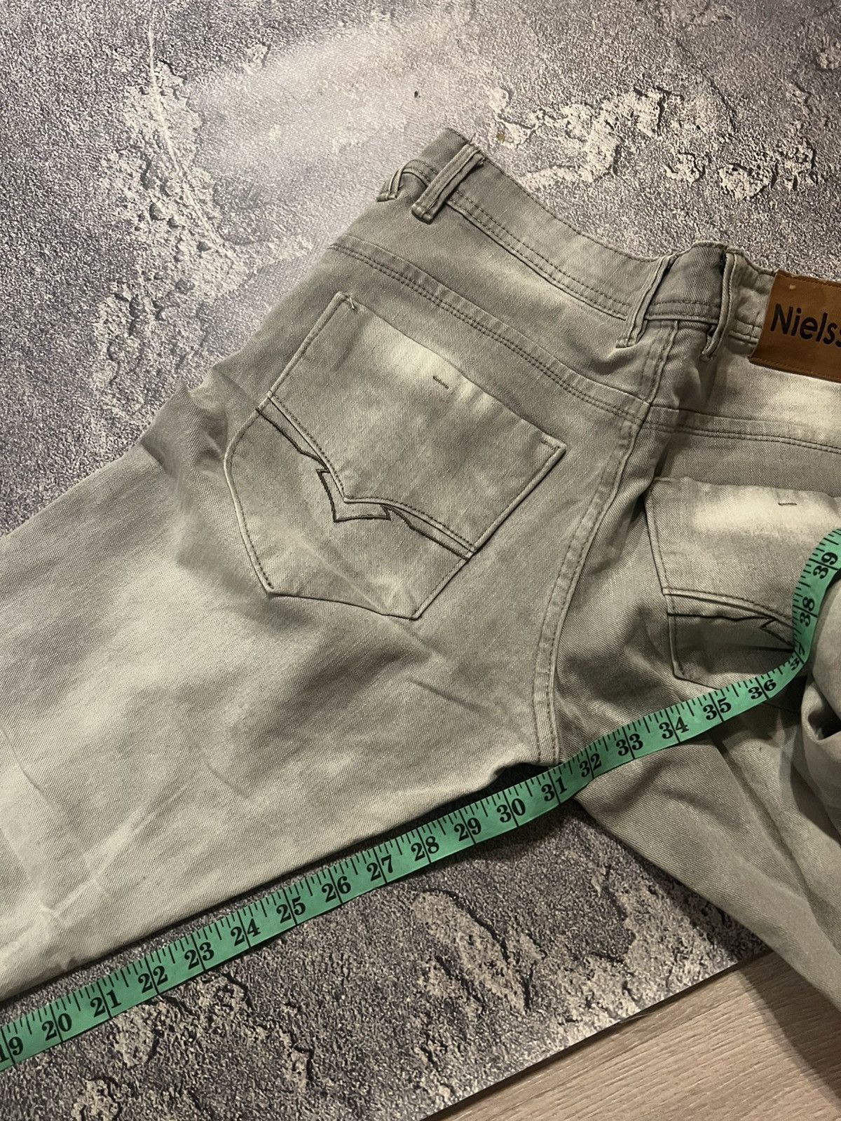 Vintage Y2K Distressed Washed Style / If Six Was Nine Style / Retro Size US 34 / EU 50 - 9 Thumbnail