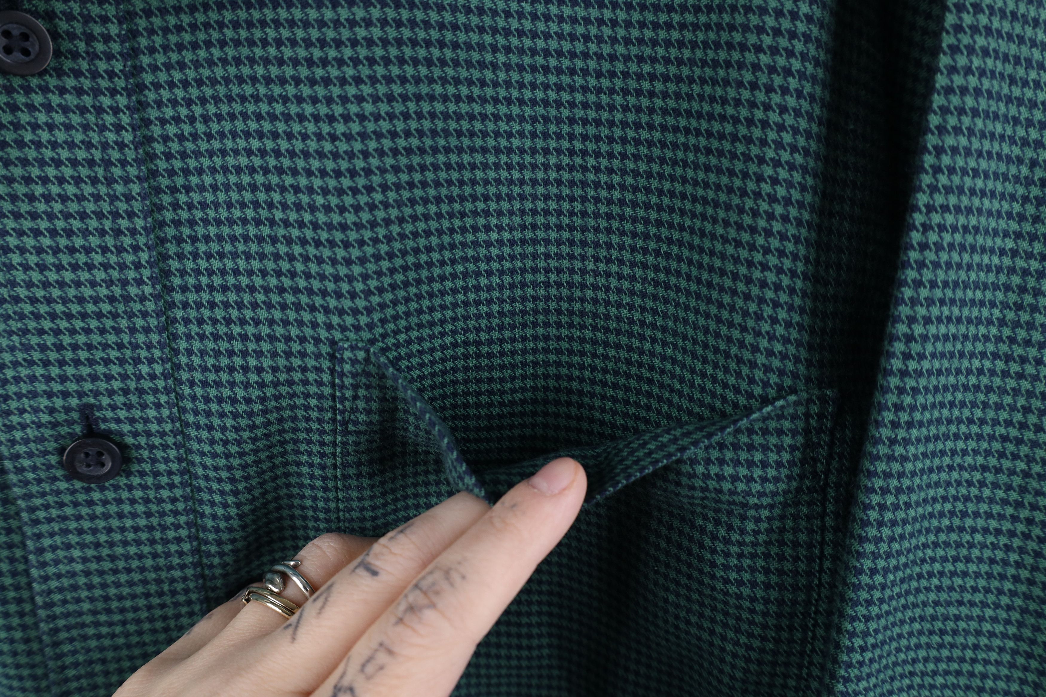 L.L. Bean × Vintage Vintage LL Bean Flannel Collared Button Down Shirt Size US L / EU 52-54 / 3 - 4 Thumbnail