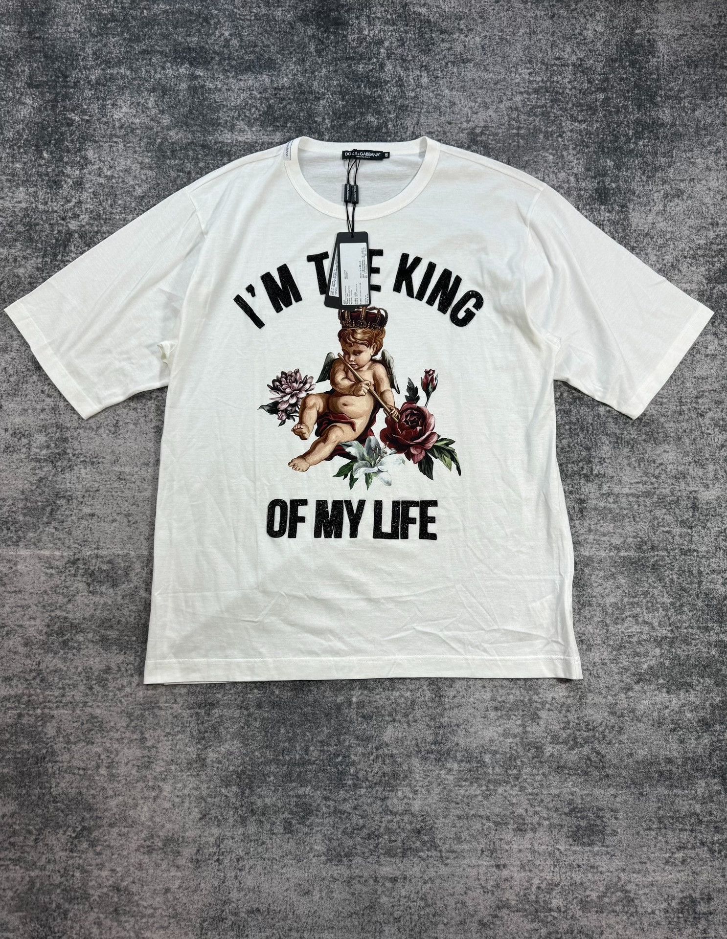 Dolce & Gabbana Dolce & Gabbana Angel Short Sleeve Size US M / EU 48-50 / 2 - 1 Thumbnail