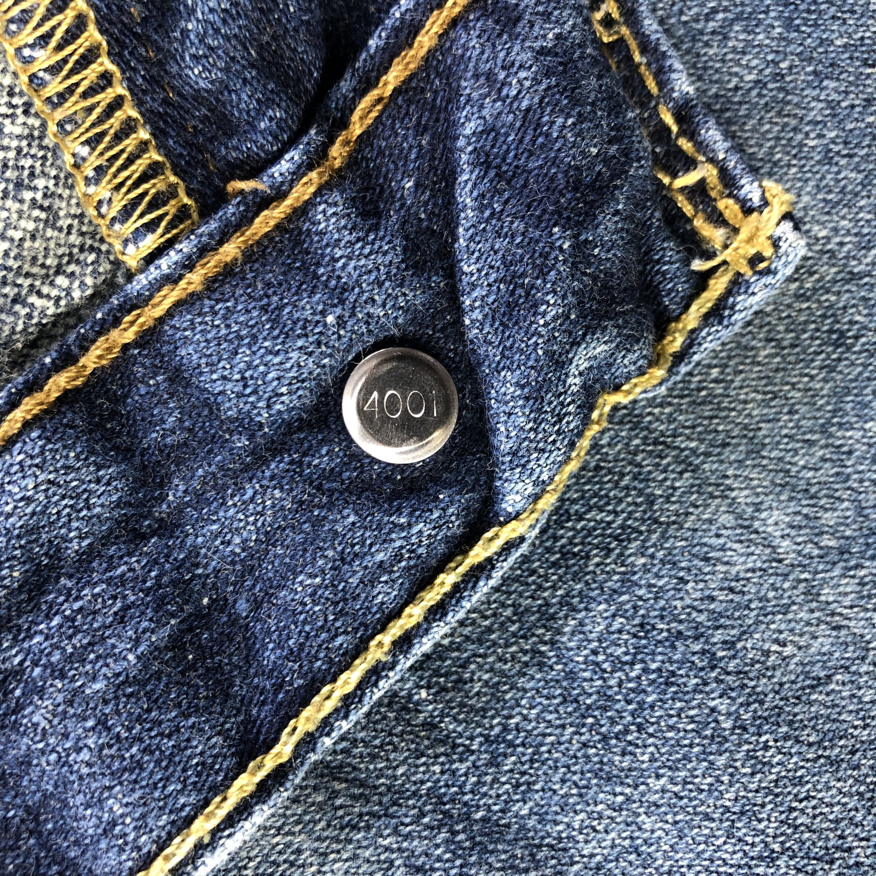 Levi's Vintage Blue Wash Levis 569 Jeans-J4437 Size US 39 - 9 Thumbnail