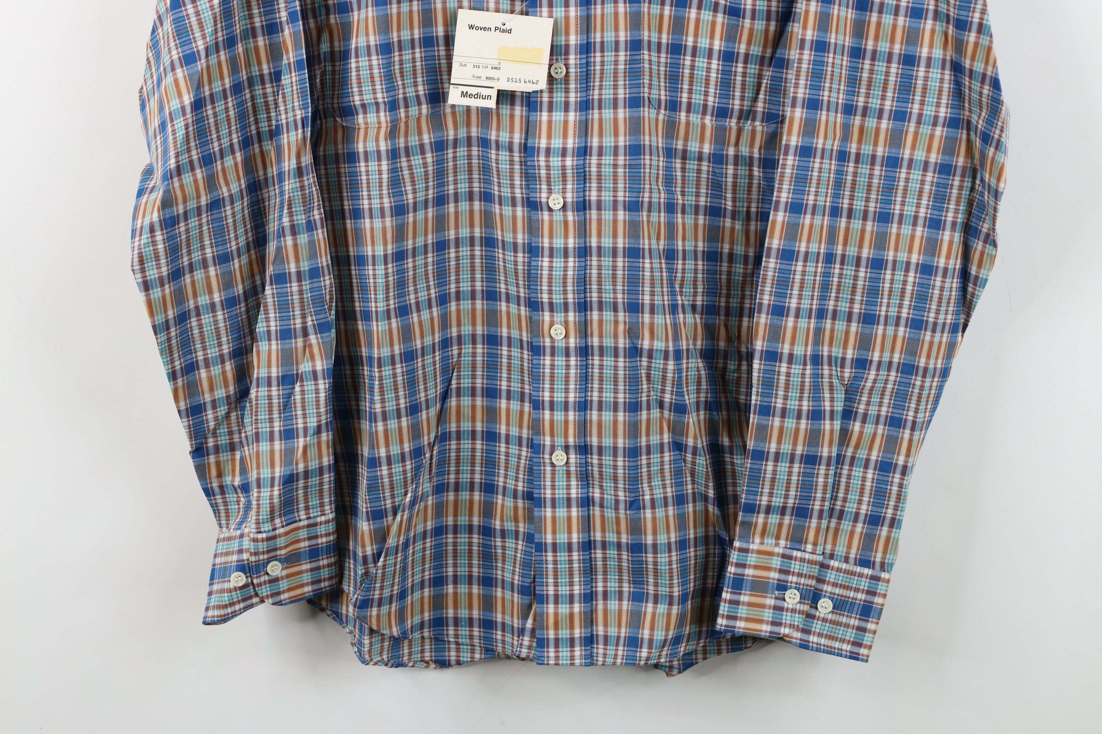 Vintage Deadstock Vintage 70s 80s Streetwear Button Down Shirt Size US M / EU 48-50 / 2 - 3 Thumbnail