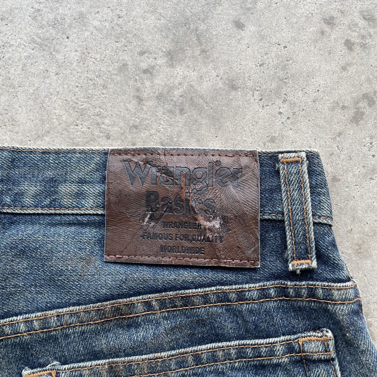 Wrangler Vintage Wrangler Mud Washed Faded Jeans Denim Pants W30 Size US 30 / EU 46 - 10 Thumbnail