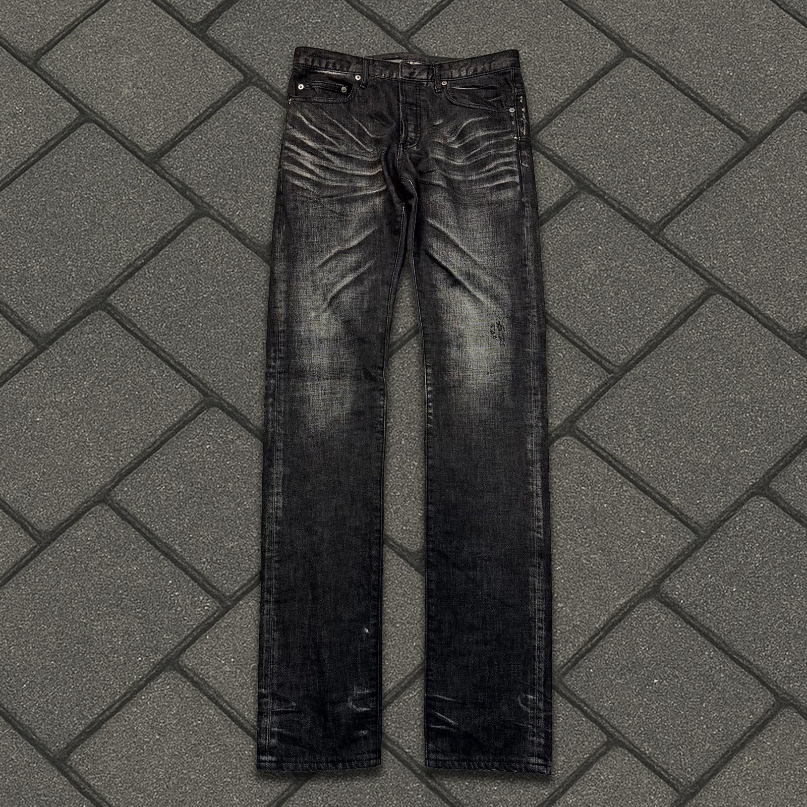パンツ AW03\"dior homme\"clawmark denim Dior Homme AW03 sandwashed clawmark denim | Barhaine Archive