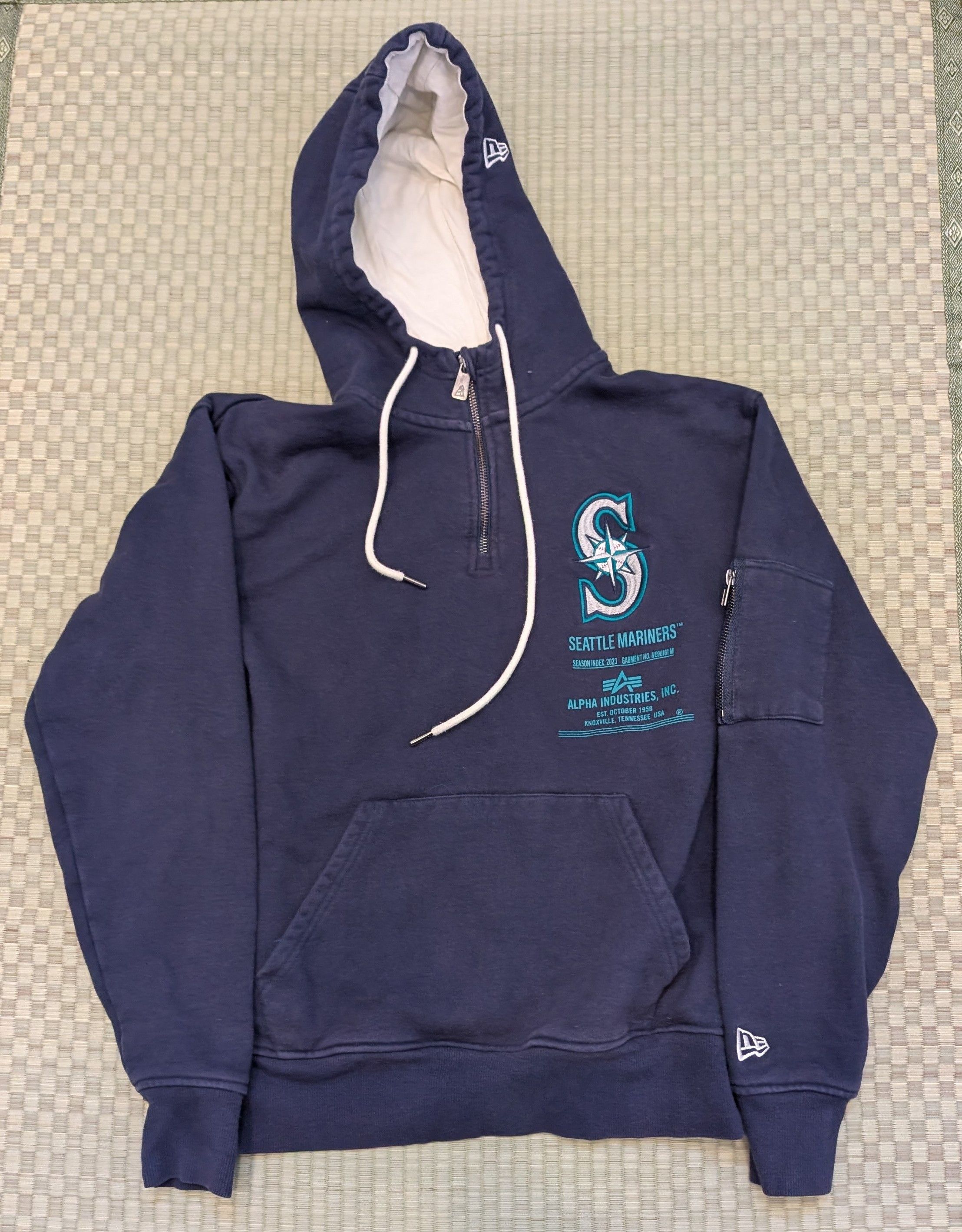 Alpha Industries × New Era RARE Seattle Mariners x Alpha Industries x New Era Hoodie Size US S / EU 44-46 / 1 - 1 Thumbnail