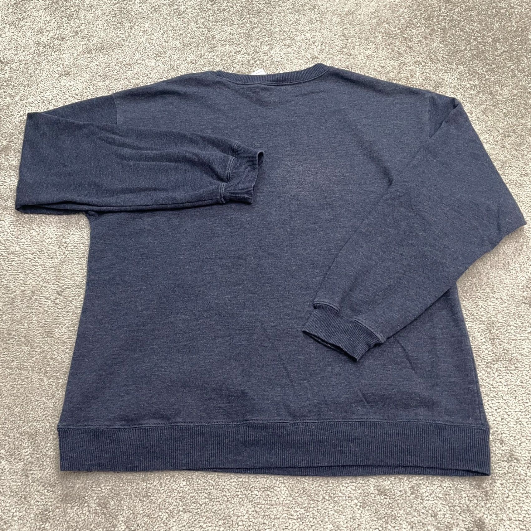 Disney Disney Mickey Mouse Graphic Pullover Sweatshirt Mens XL Blue Crew Neck Casual Size US XL / EU 56 / 4 - 2 Thumbnail