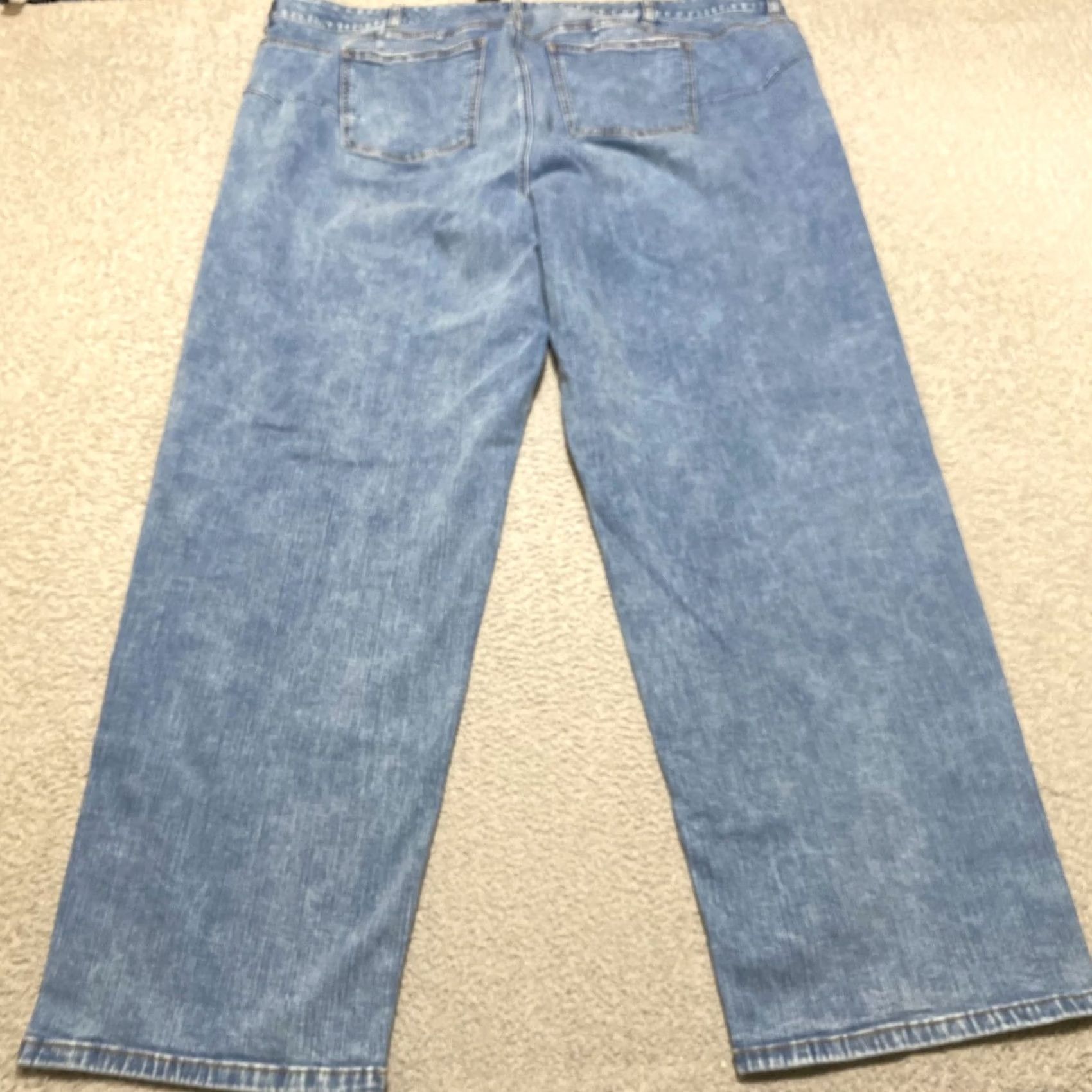 Torrid Torrid Jeans City High Rise Straight 28 Tall Blue Denim 5-Pocket Plus Size Adults Womens Jeans Medium Wash Size 28" / US 6 / IT 42 - 2 Thumbnail