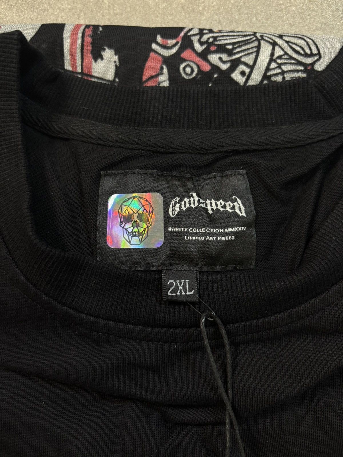 Godspeed Godspeed Stoner Longsleeve, Black Size US XXL / EU 58 / 5 - 4 Thumbnail