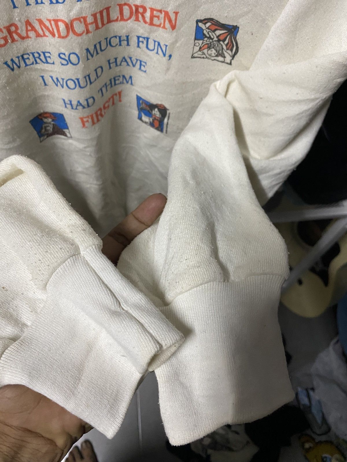 Fruit Of The Loom × Vintage vintage Art Sweatshirt Size US XS / EU 42 / 0 - 6 Thumbnail