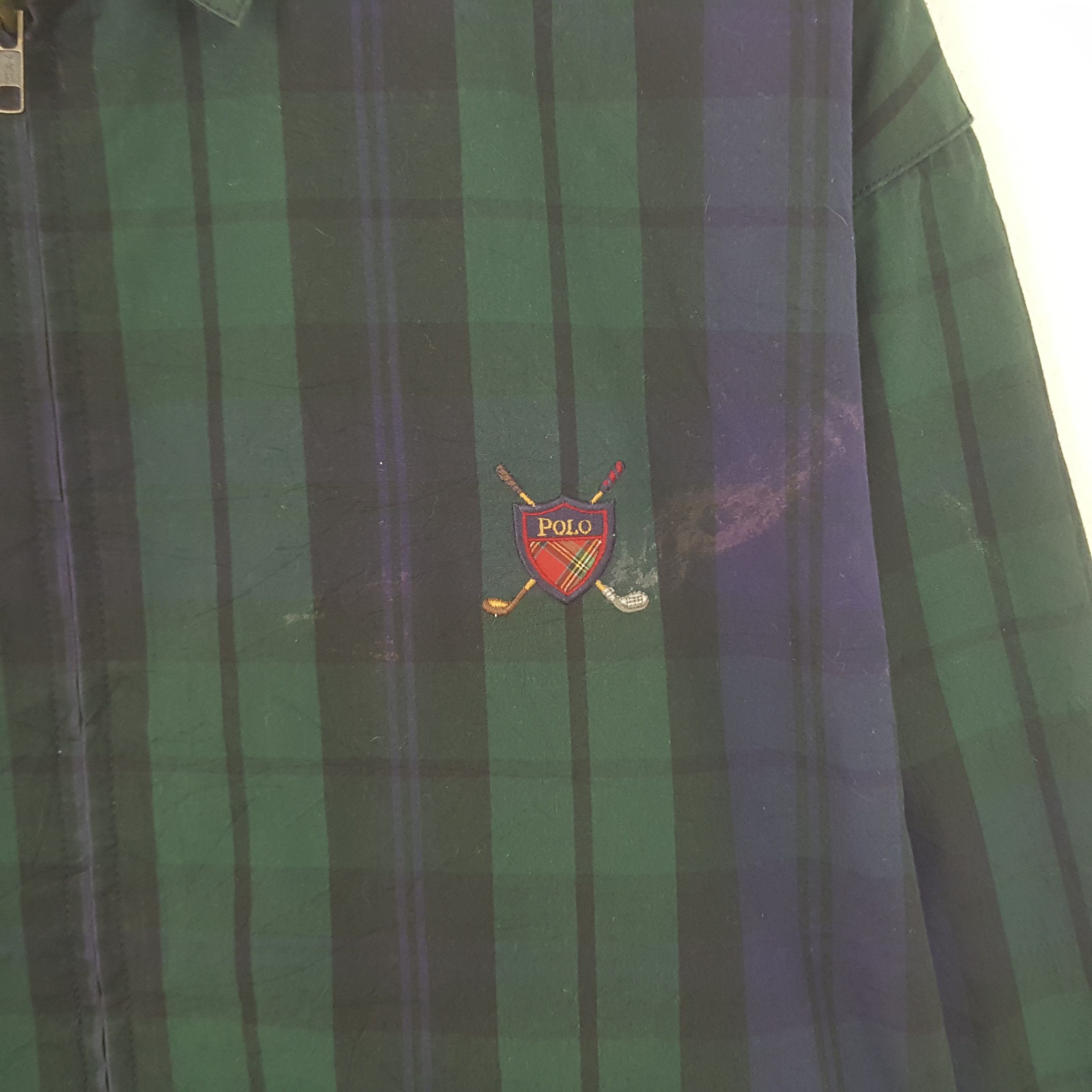 Polo Ralph Lauren Vintage Polo by Ralph Lauren Black Watch Zipper Jacket Size US L / EU 52-54 / 3 - 2 Thumbnail