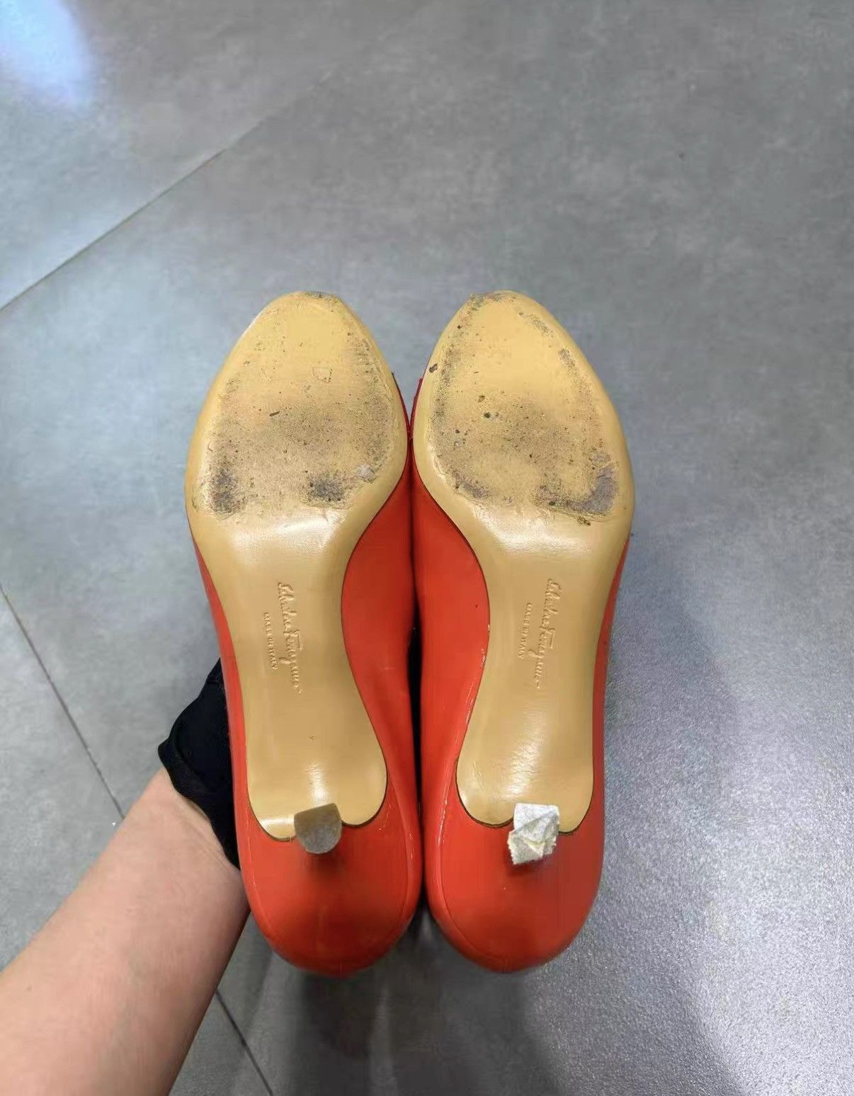 Salvatore Ferragamo Ferragamo block heel shoes J38 Size US 5.5 / IT 35.5 - 6 Thumbnail