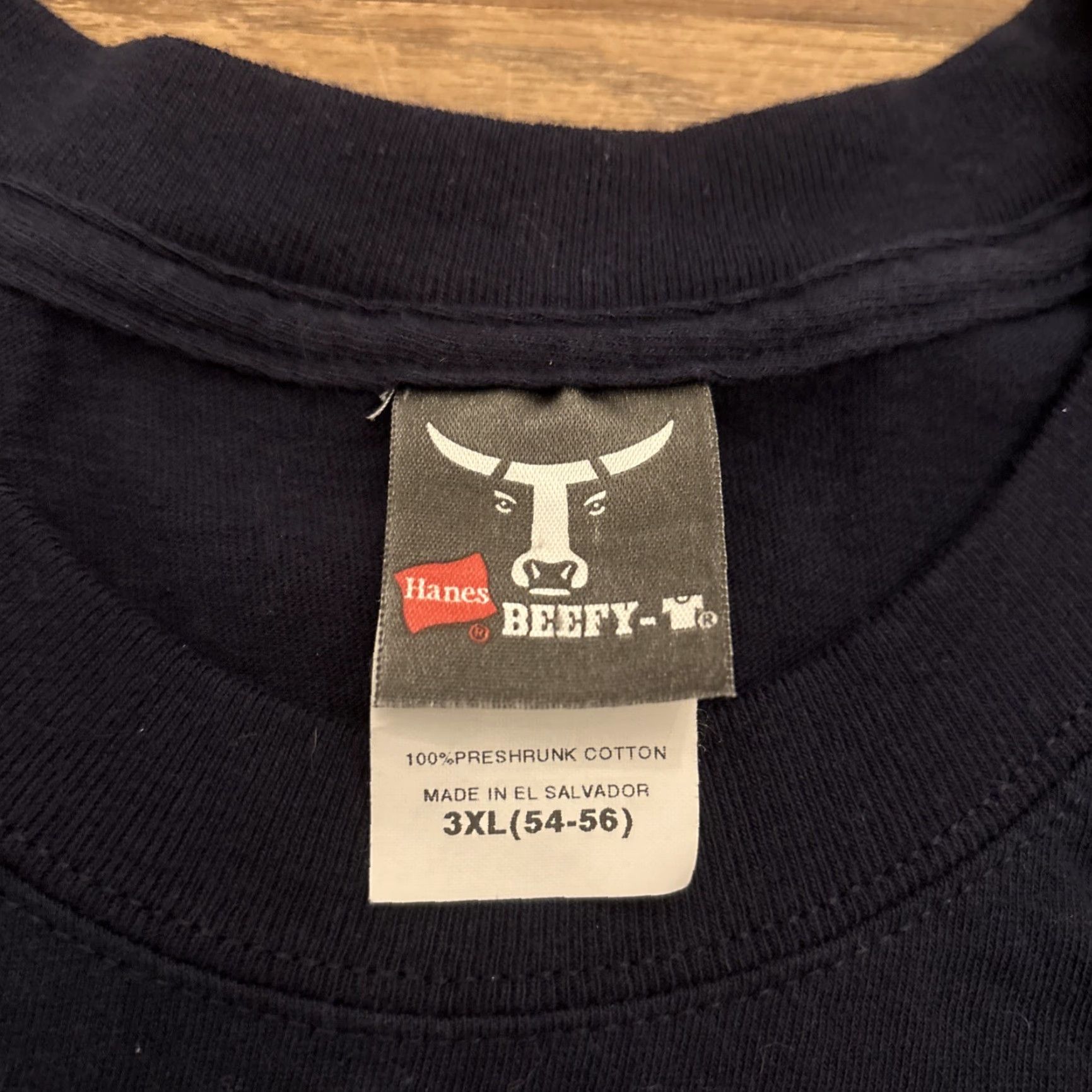 Hanes VINTAGE Hanes Beefy-T Penn State T-Shirt Size 3XL Blue Nittany Lions Mens Football University Shirt Size US XXL / EU 58 / 5 - 3 Thumbnail