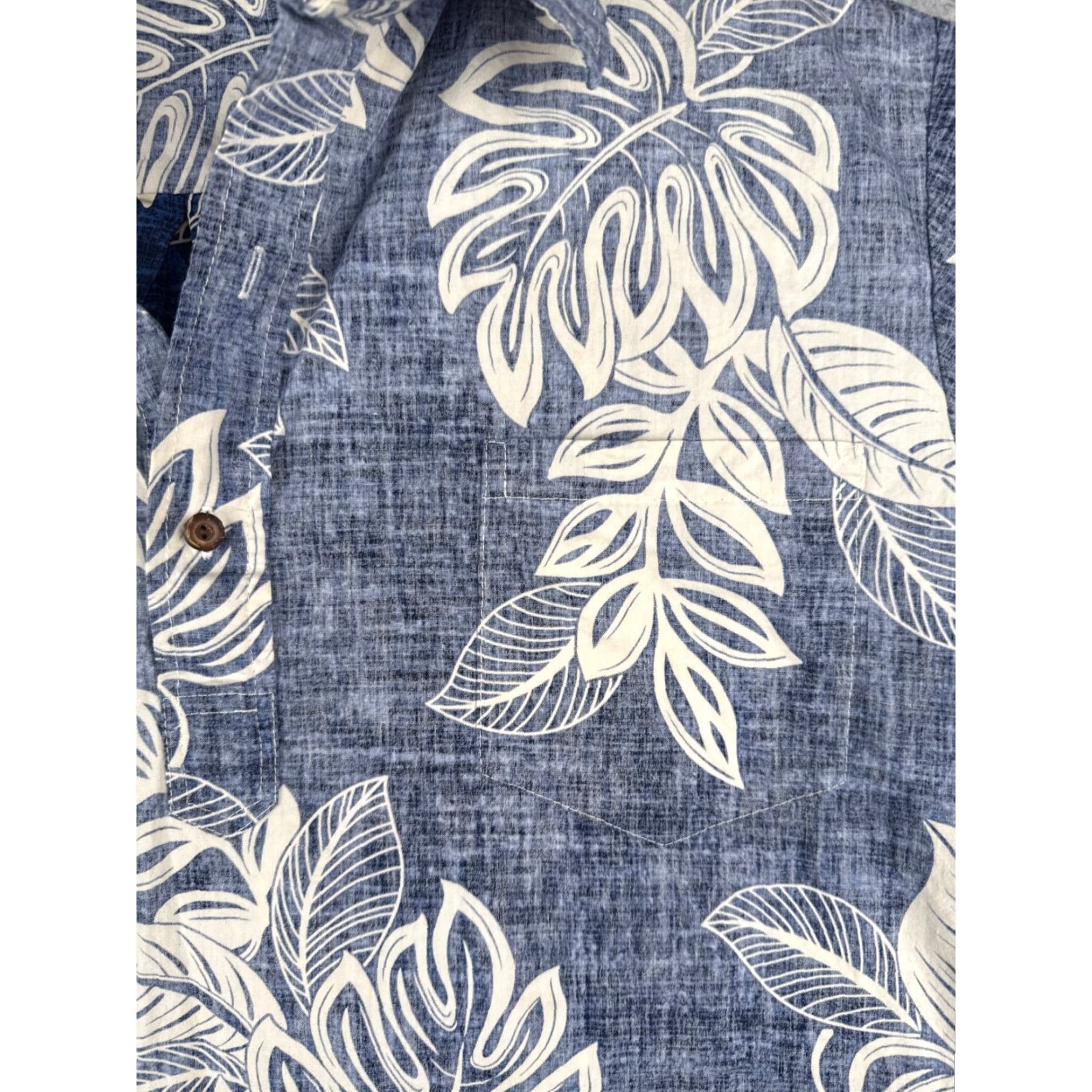 Vintage VINTAGE Skyline Shirt Men XL Blue Floral Button-Up Beach Theme 90s? Size US XL / EU 56 / 4 - 6 Thumbnail