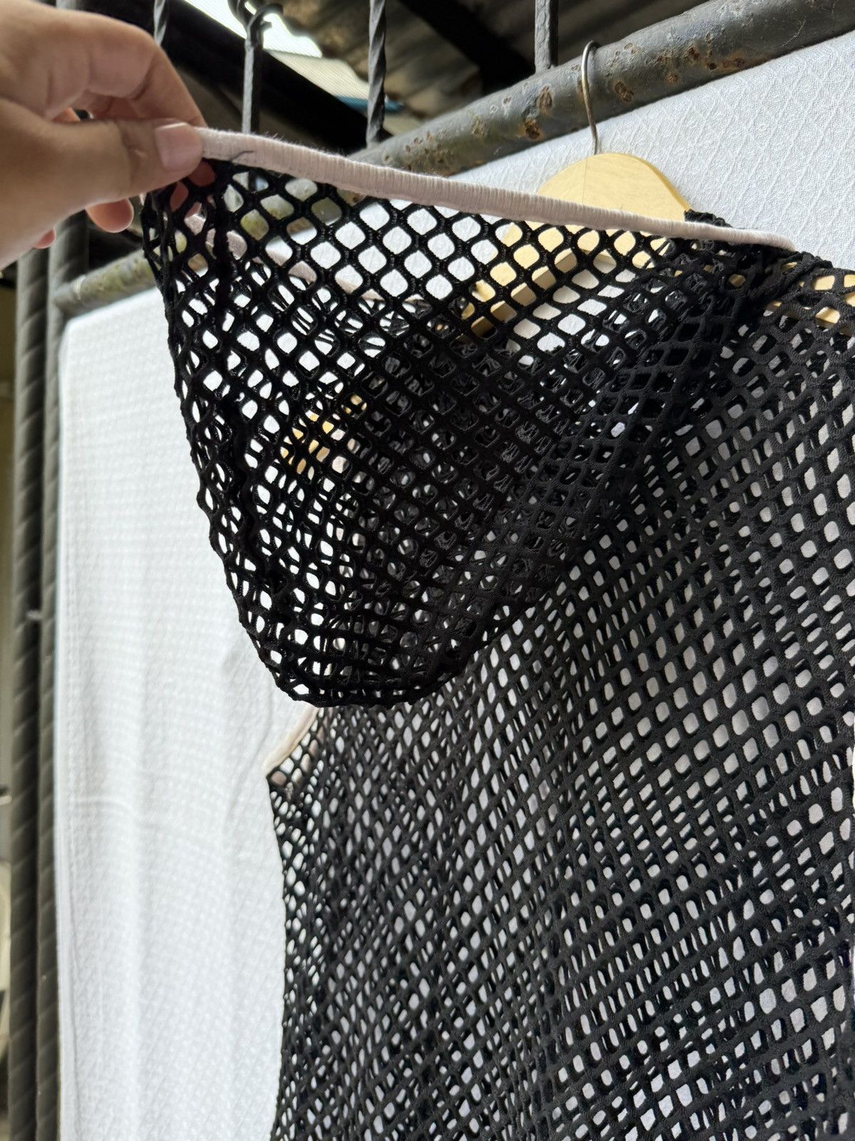 20471120 Vest Hoodie Fishnet Undefined Size US M / EU 48-50 / 2 - 6 Thumbnail
