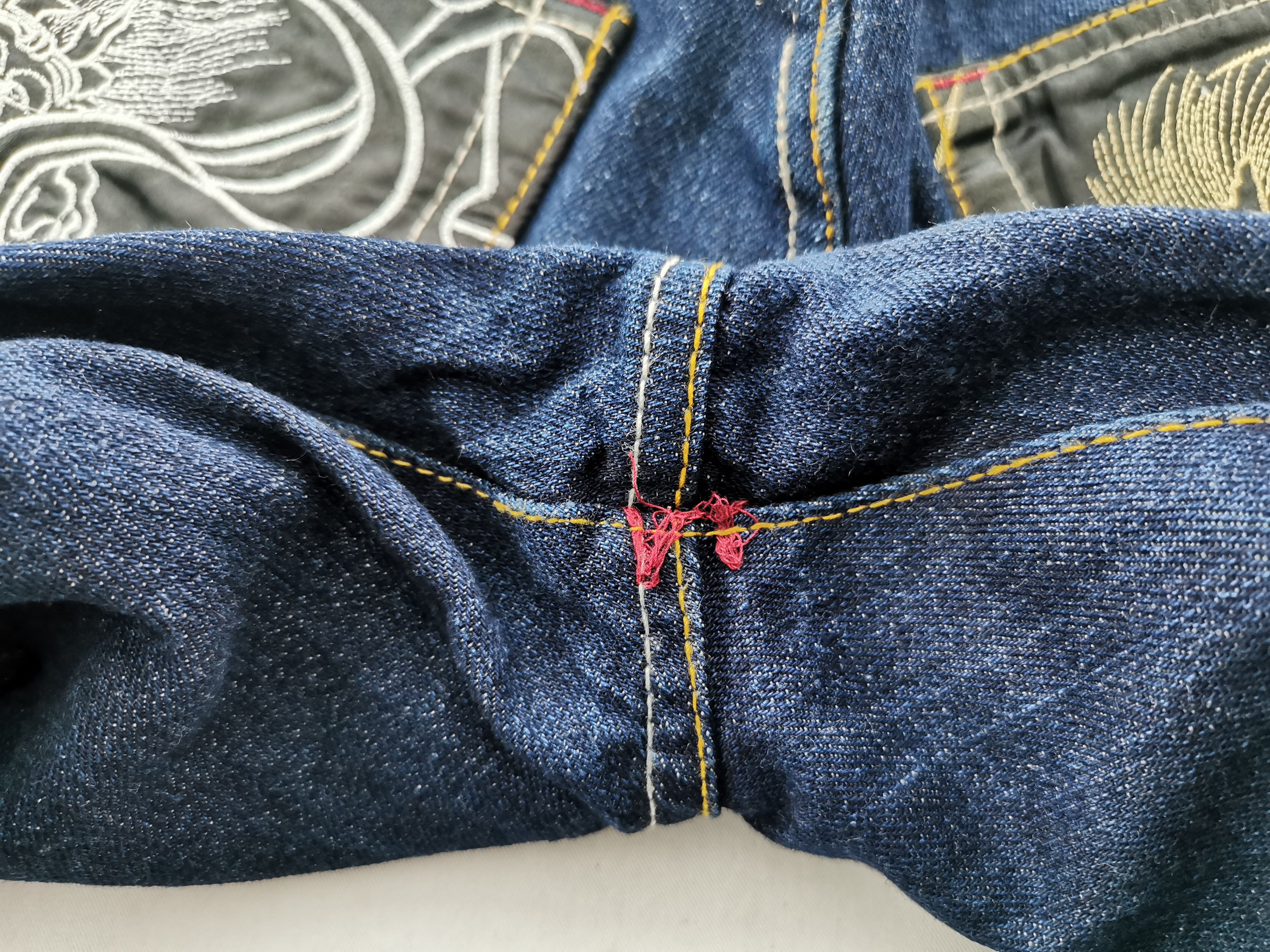 Japanese Brand FUJIN & RAIJIN Sukajan Souvenier Embroidered Denim Size 34 Size US 34 / EU 50 - 6 Thumbnail