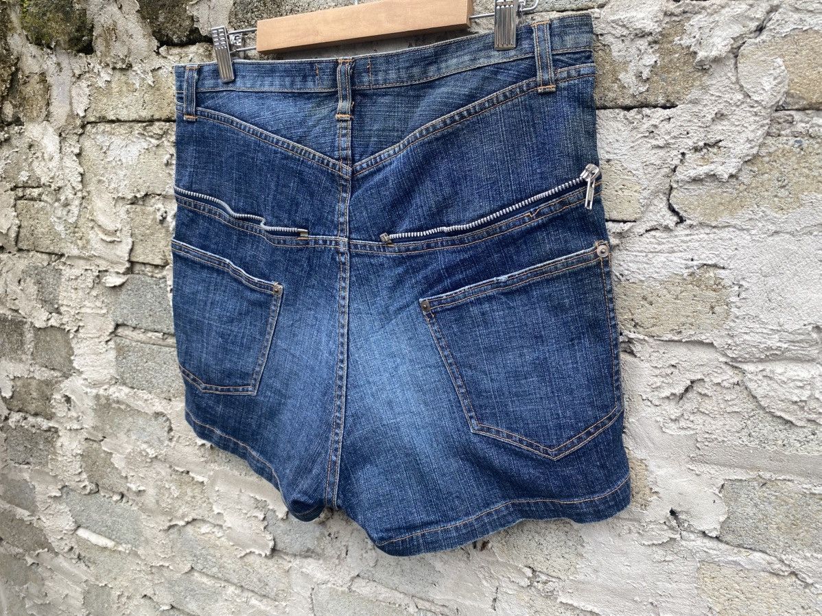 Issey Miyake × Zucca Zucca Denim Shorts Size 31" - 6 Thumbnail
