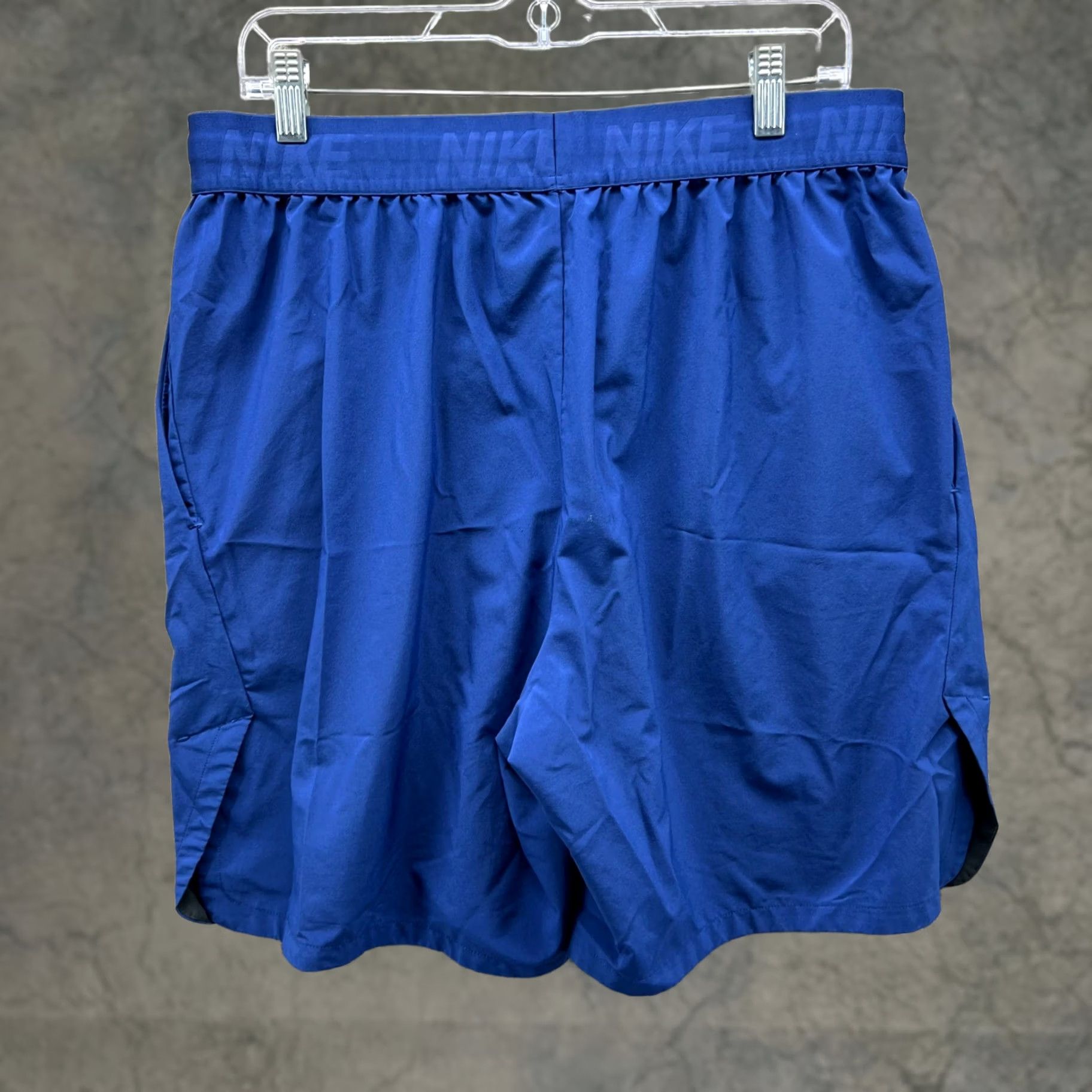 Nike Nike Shorts Mens XL Blue Dri-Fit Running Athletic Lightweight Stretch Swoosh Size US 36 / EU 52 - 1 Thumbnail