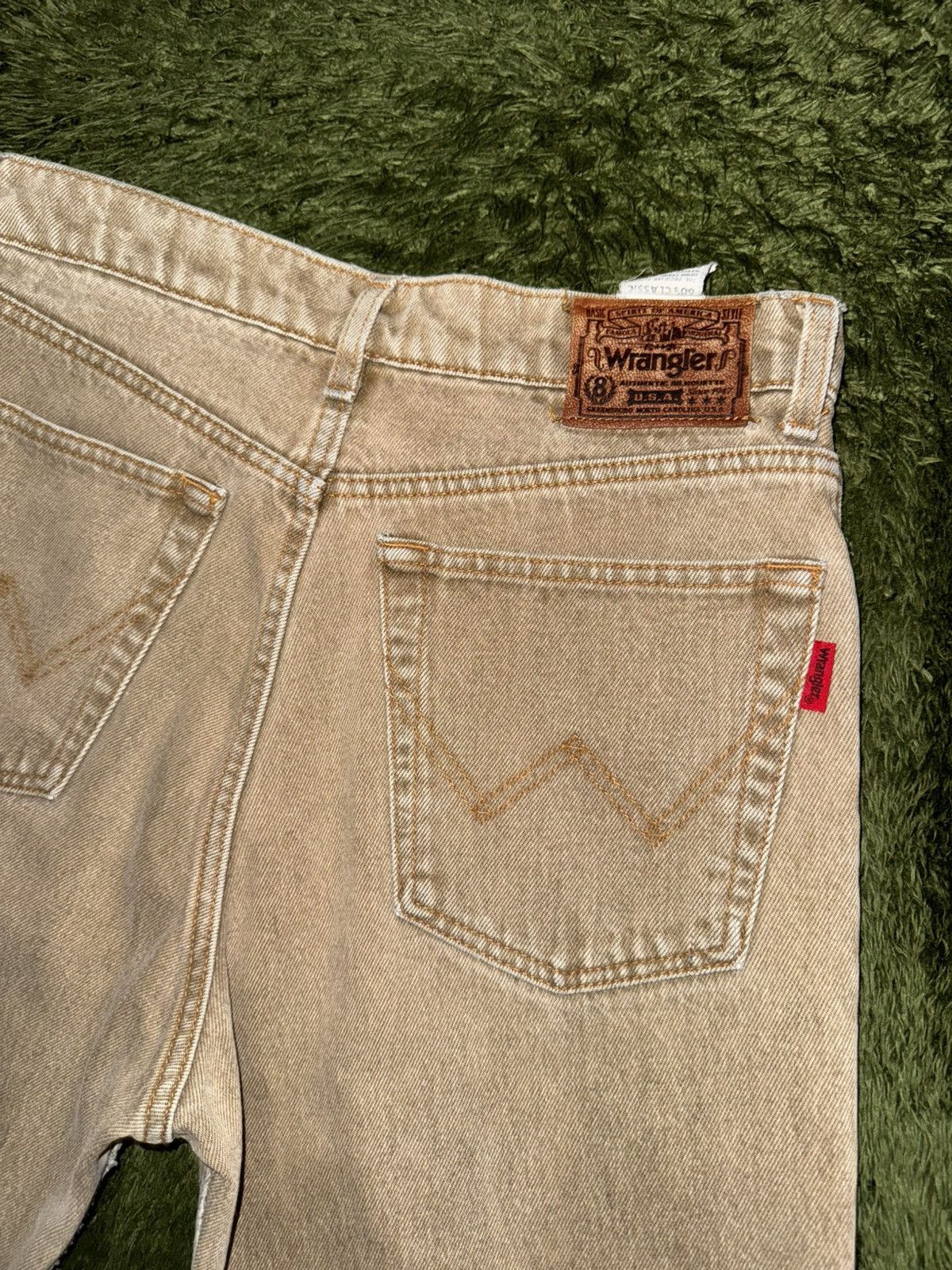 Wrangler [32] 00s Wrangler Japan Vintage Wash Denim Made In Japan Size US 32 / EU 48 - 10 Thumbnail