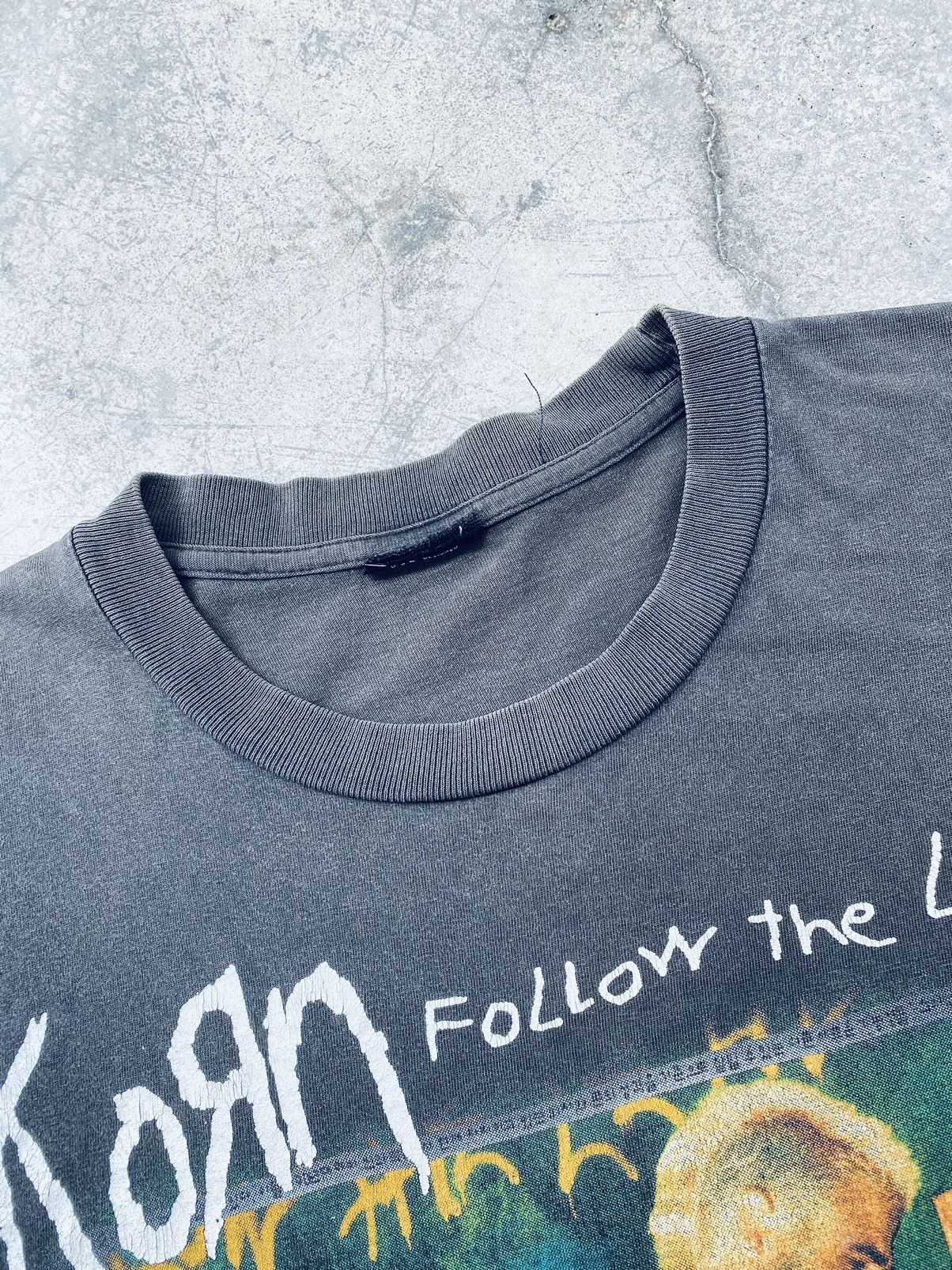 Band Tees Vintage Korn Follow The Leader Nu Metal Band Distressed Tees Size US S / EU 44-46 / 1 - 7 Thumbnail