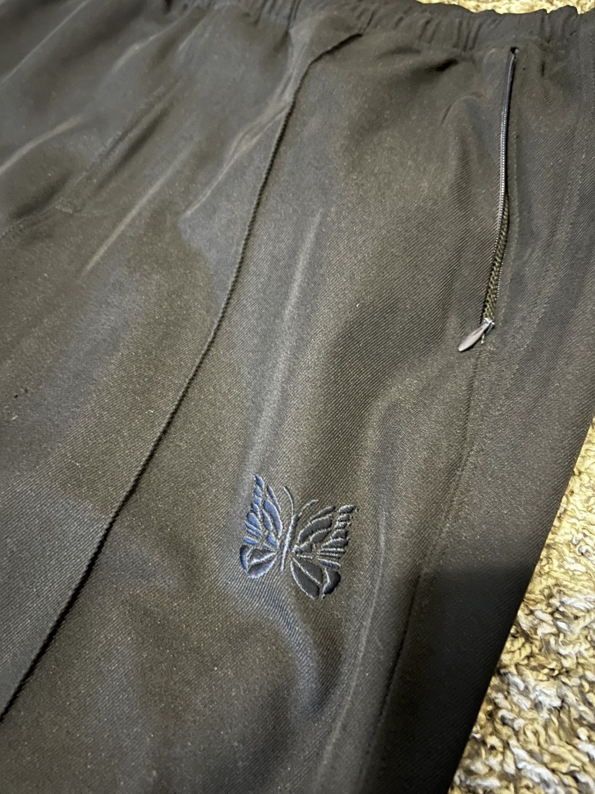 Japanese Brand × Needles NEEDLES Navy W.U. Track Pants Size US 32 / EU 48 - 2 Thumbnail