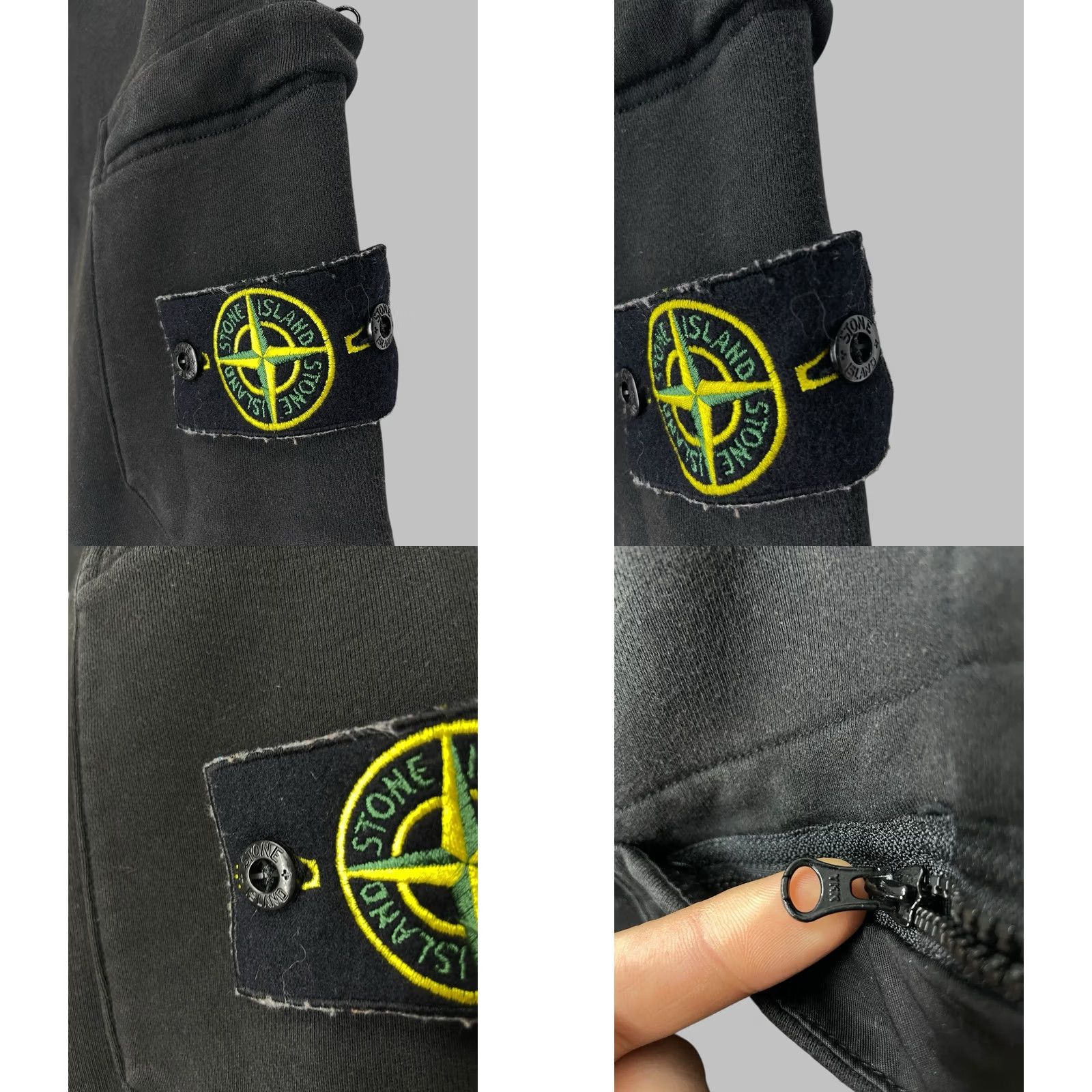 Stone Island Stone Island Sweatpants Pants Men S Black Cotton Joggers Activewear Size S Size US 29 - 8 Thumbnail