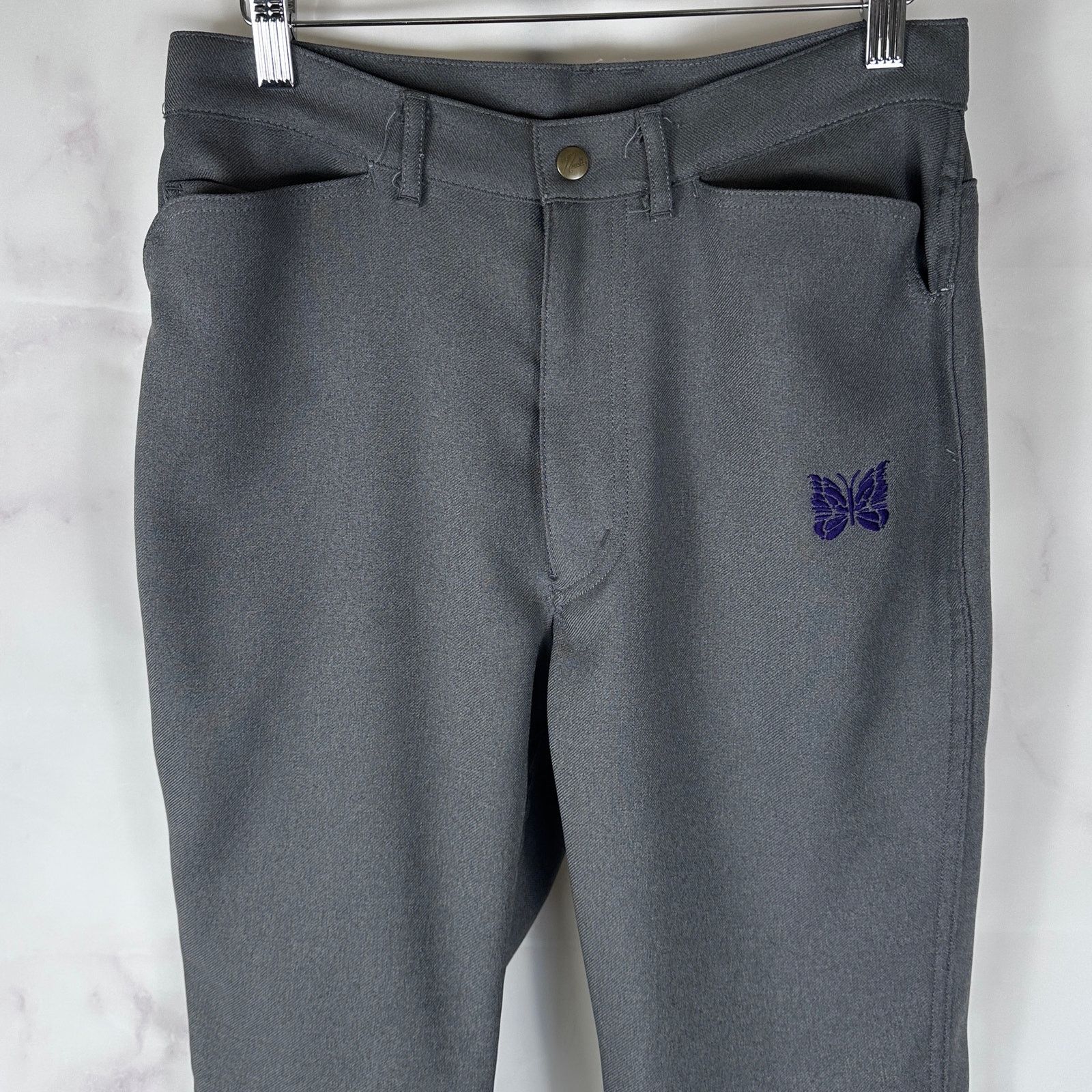Needles Grey Western Twill Pant Size US 30 / EU 46 - 2 Thumbnail