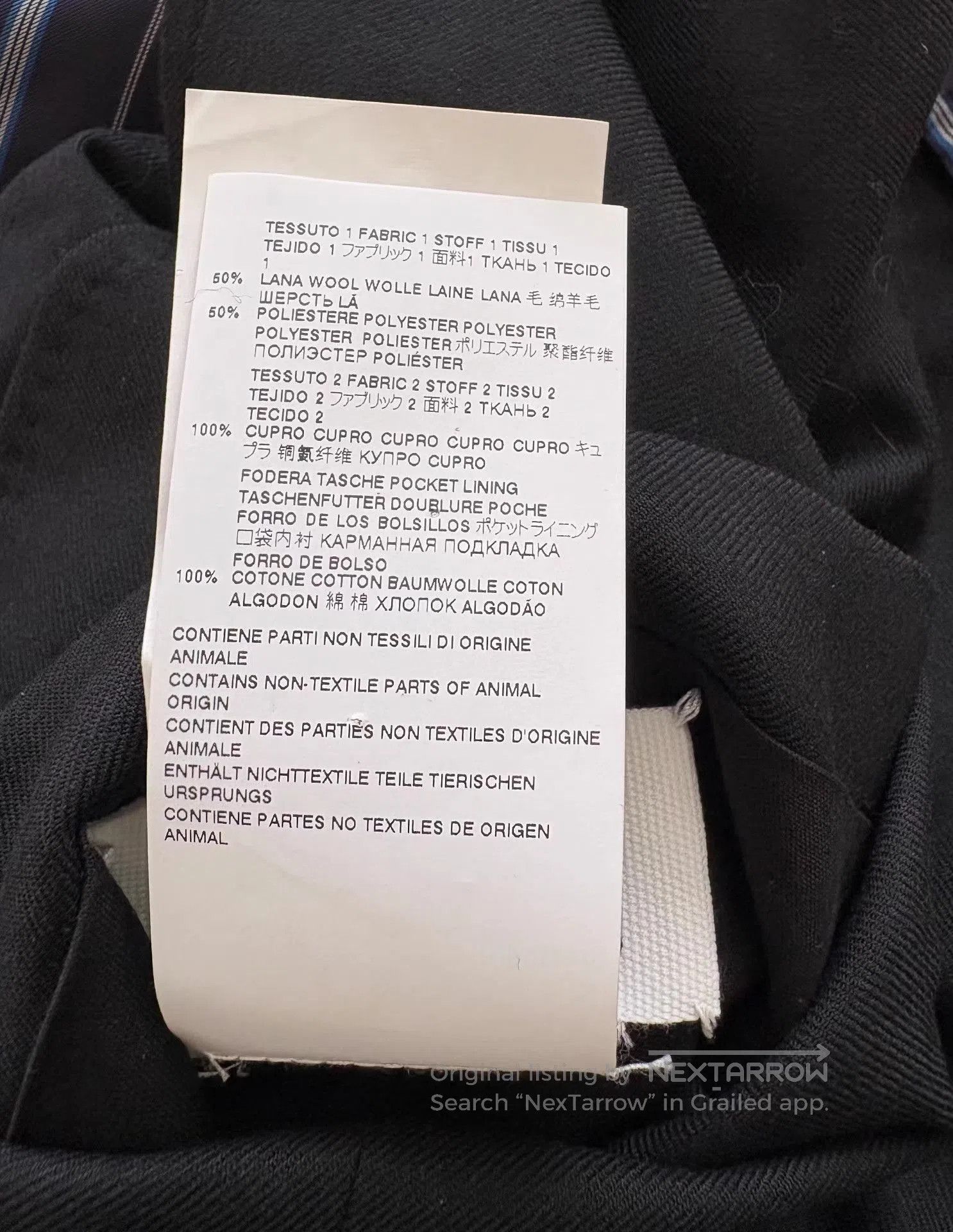 Maison Margiela Black Single. Size US M / EU 48-50 / 2 - 9 Thumbnail
