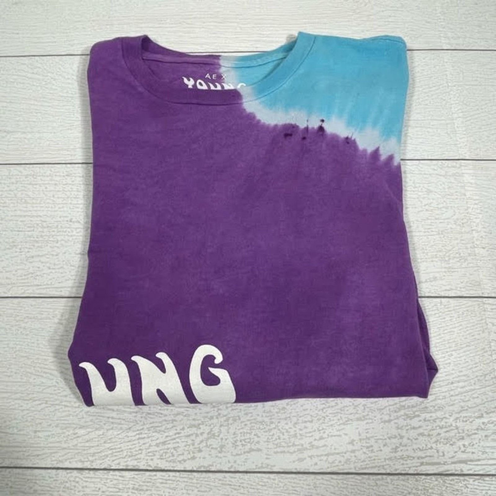 American Eagle Outfitters American Eagle Outfitters Young Money Tie Dyed T-Shirt Small Size US S / EU 44-46 / 1 - 2 Thumbnail