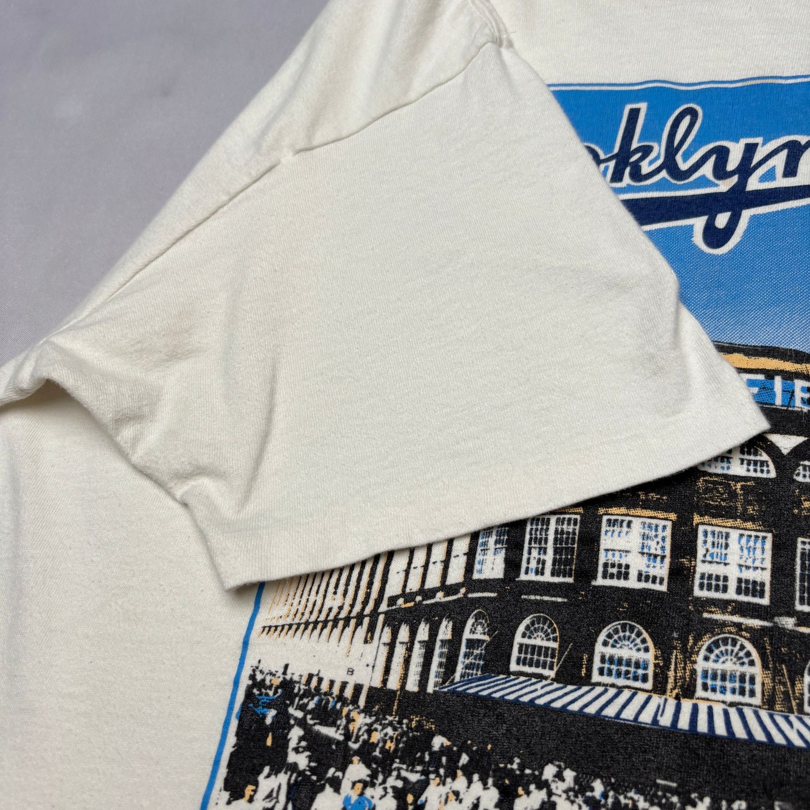 Stadium Goods Vintage 1990 Brooklyn Dodgers T Shirt Ebbets Field Stadium Size US L / EU 52-54 / 3 - 7 Thumbnail