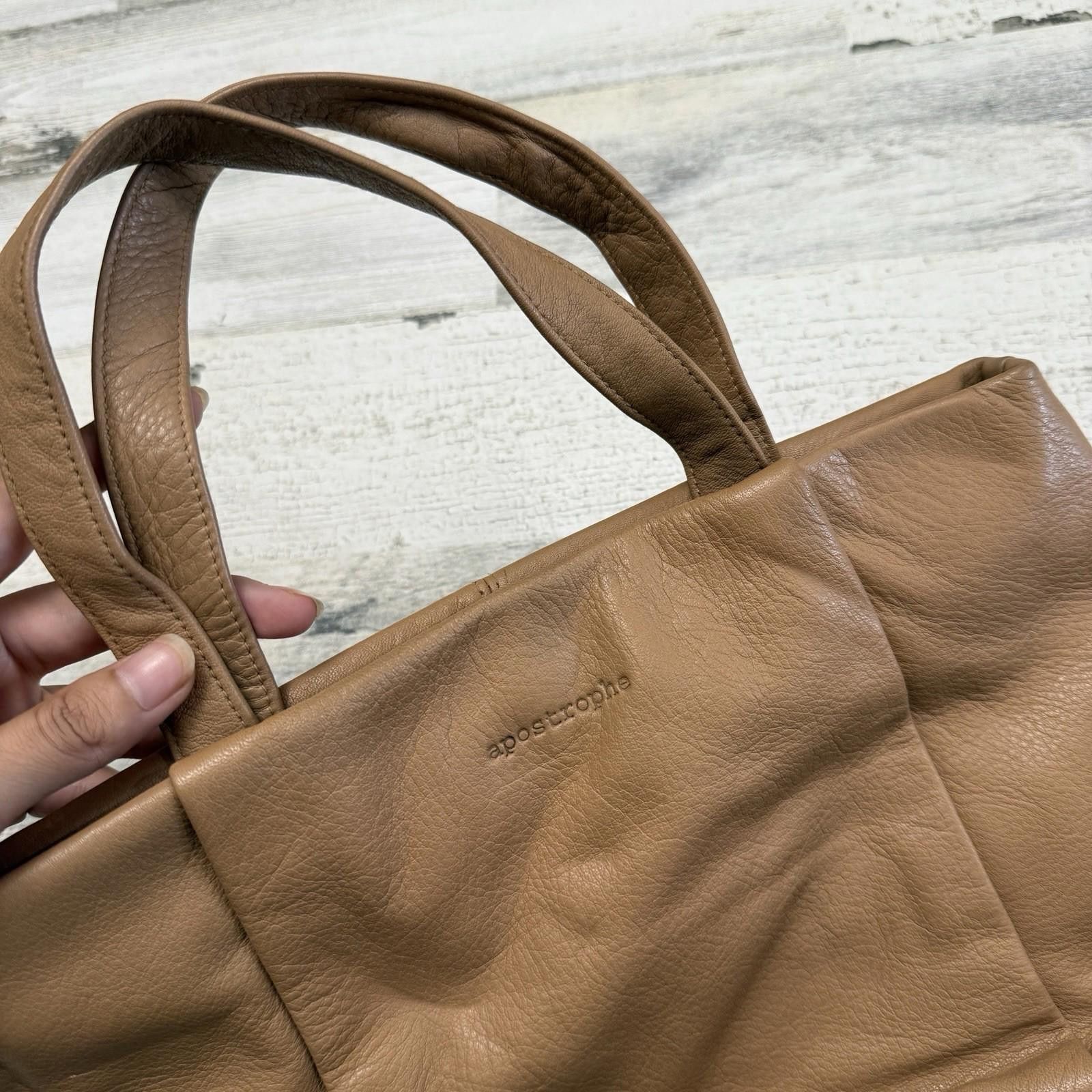 Designer Apostrophe Camel Clutch Bag Size ONE SIZE - 2 Thumbnail