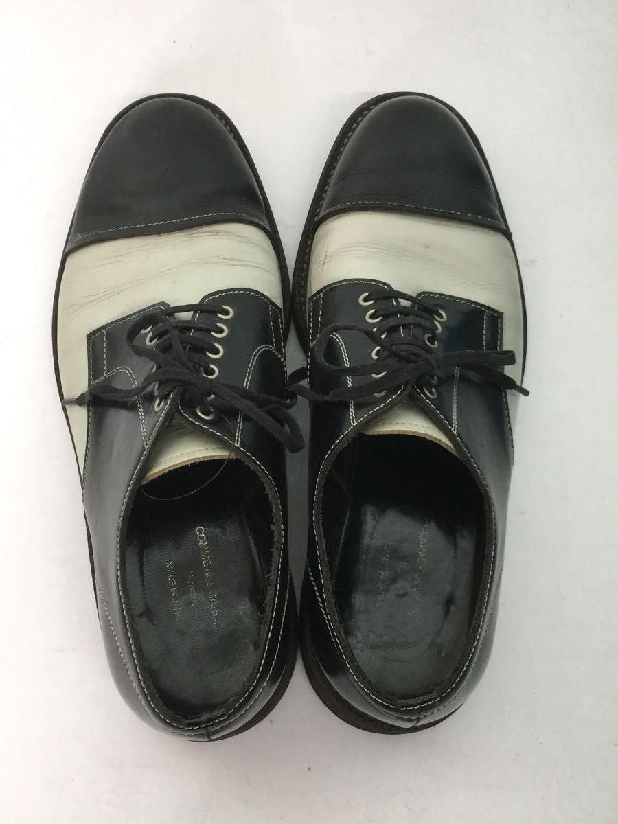 Comme des Garcons × Comme des Garcons Homme Block Tip Leather Derby SHoes Size US 8 / EU 41 - 3 Thumbnail