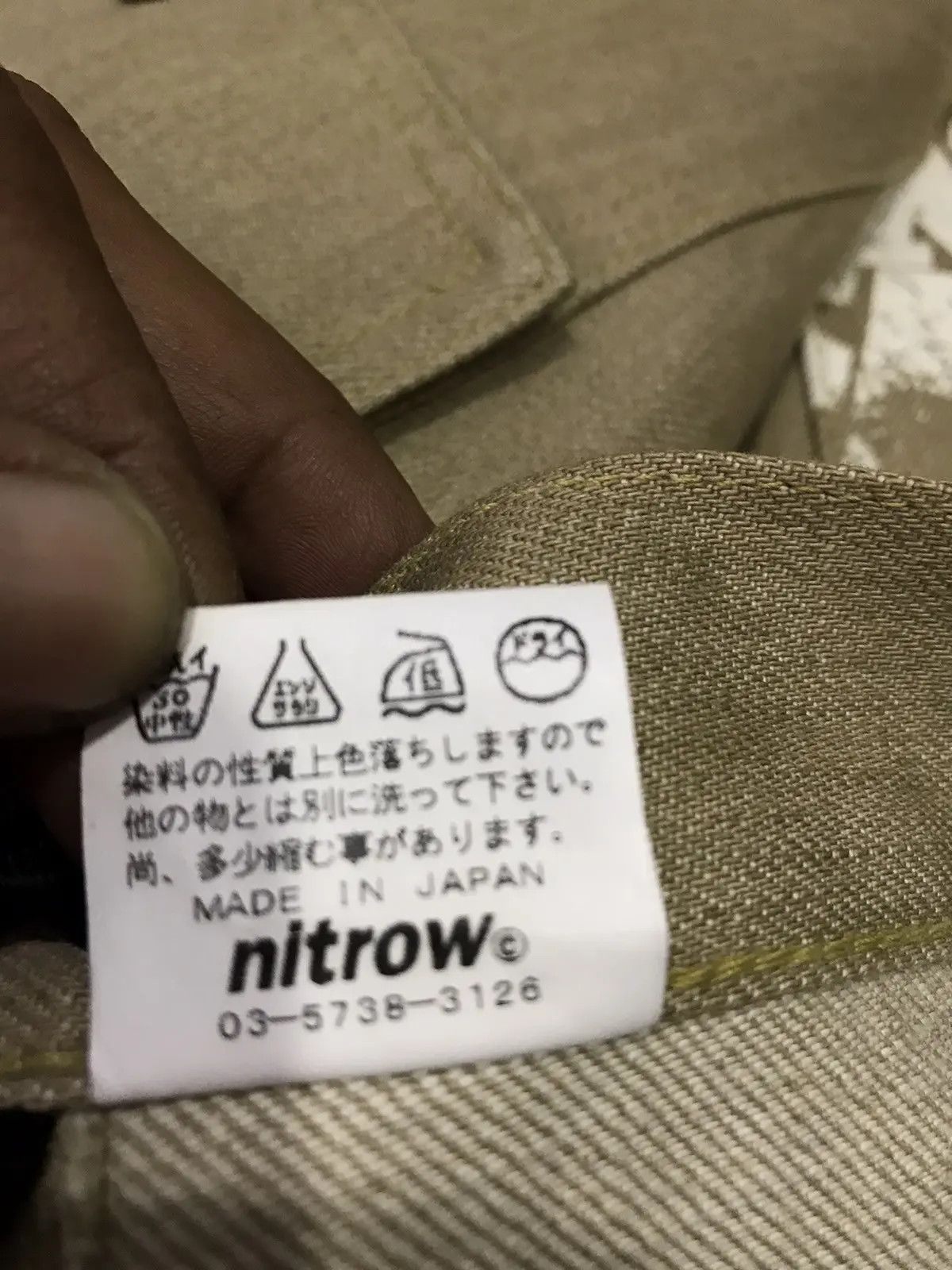 Japanese Brand Vintage Nitrow Jeans Size US 34 / EU 50 - 16 Thumbnail