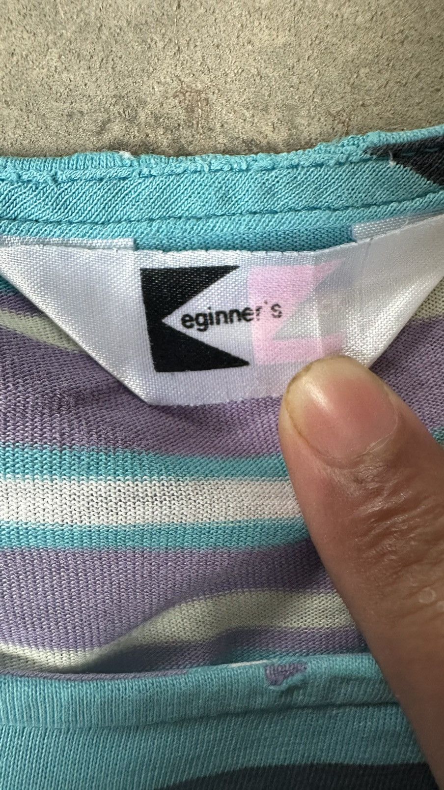 Engineered Garments VINTAGE ENGINEERED GARMENTS STRIPES TEE Size US M / EU 48-50 / 2 - 4 Thumbnail