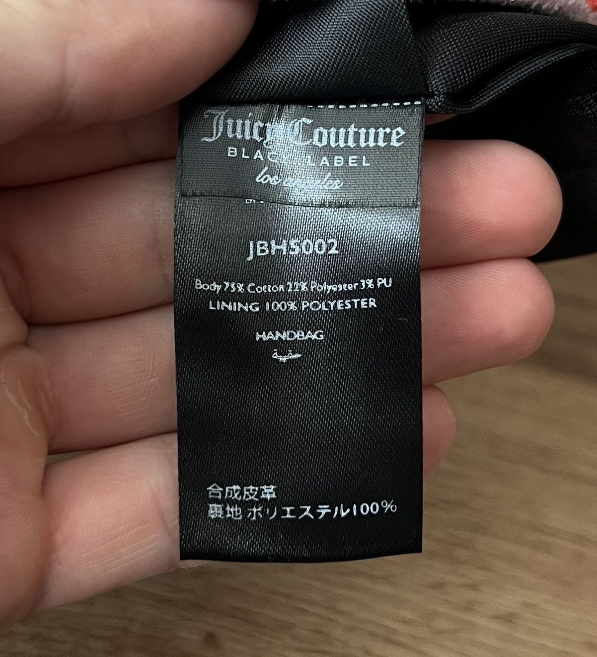Juicy Couture Juicy Couture Monogram Pink Velour Backpack Size ONE SIZE - 9 Thumbnail
