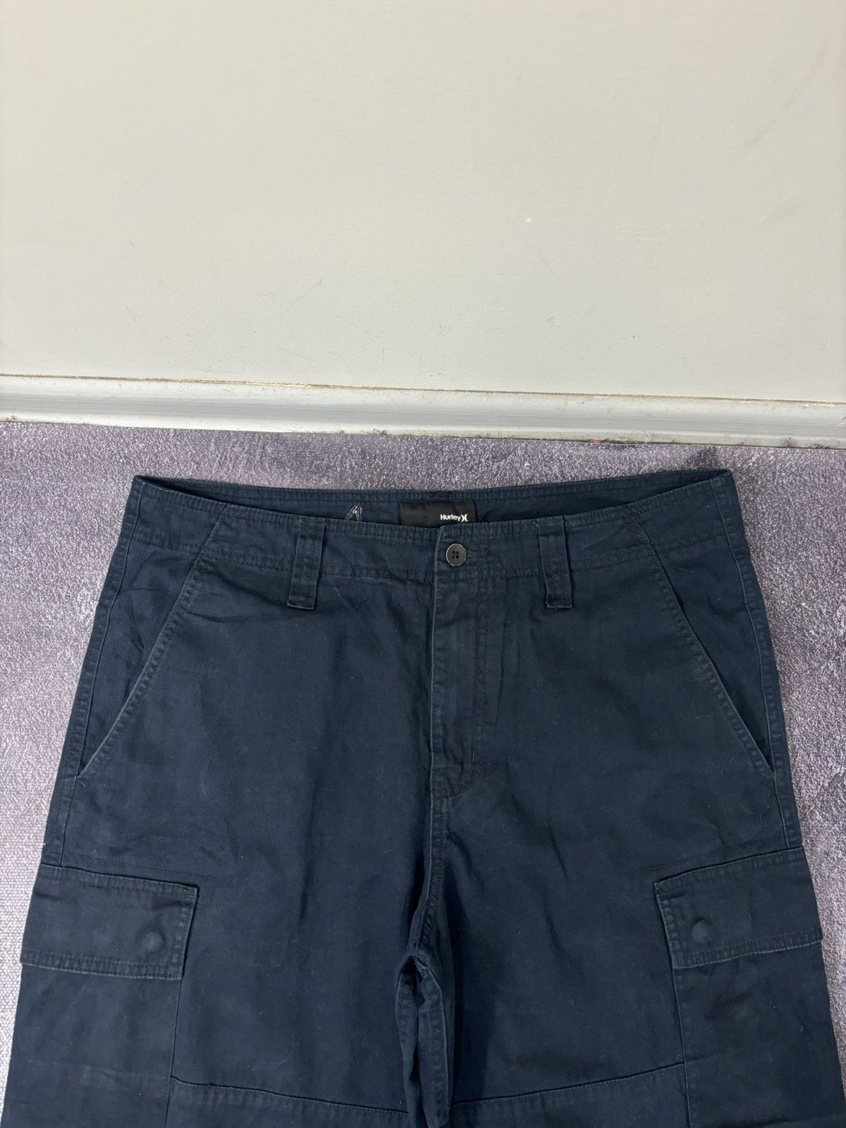 Hurley Hurley Men’s Blue Utility Hype Cargo Shorts Size US 34 / EU 50 - 7 Thumbnail