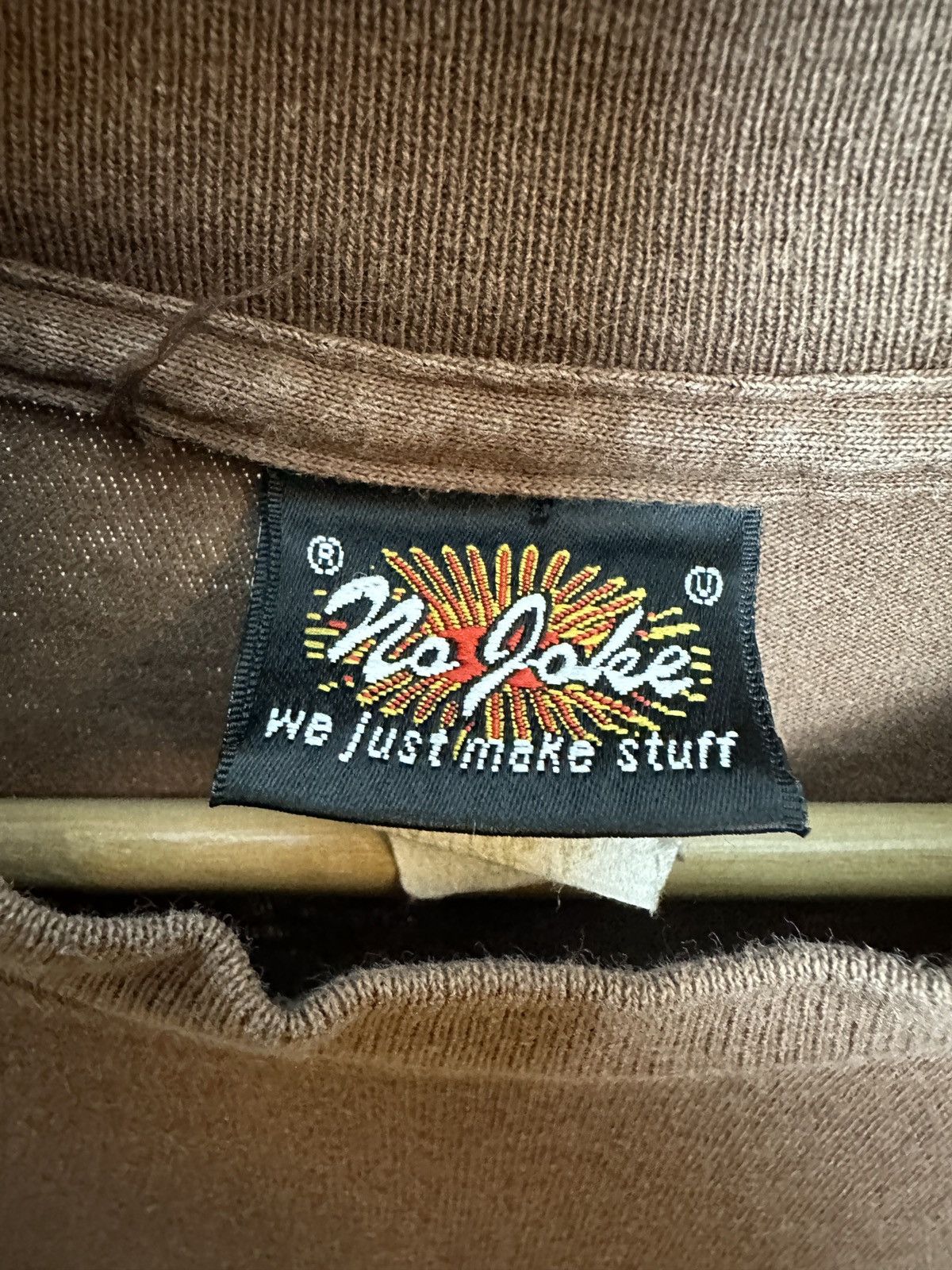 Vintage Vintage 90s No Joke Skateboards tee t-shirt Size US L / EU 52-54 / 3 - 4 Thumbnail