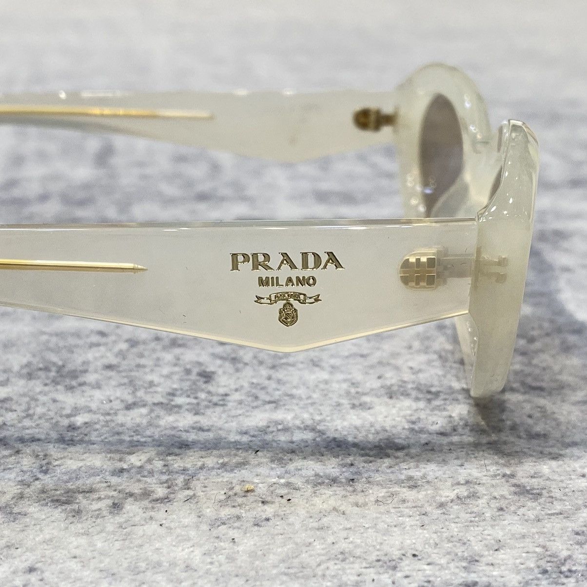 Prada PRADA 0PR 26ZS 12V4I2 OPAL MILK Size ONE SIZE - 3 Thumbnail