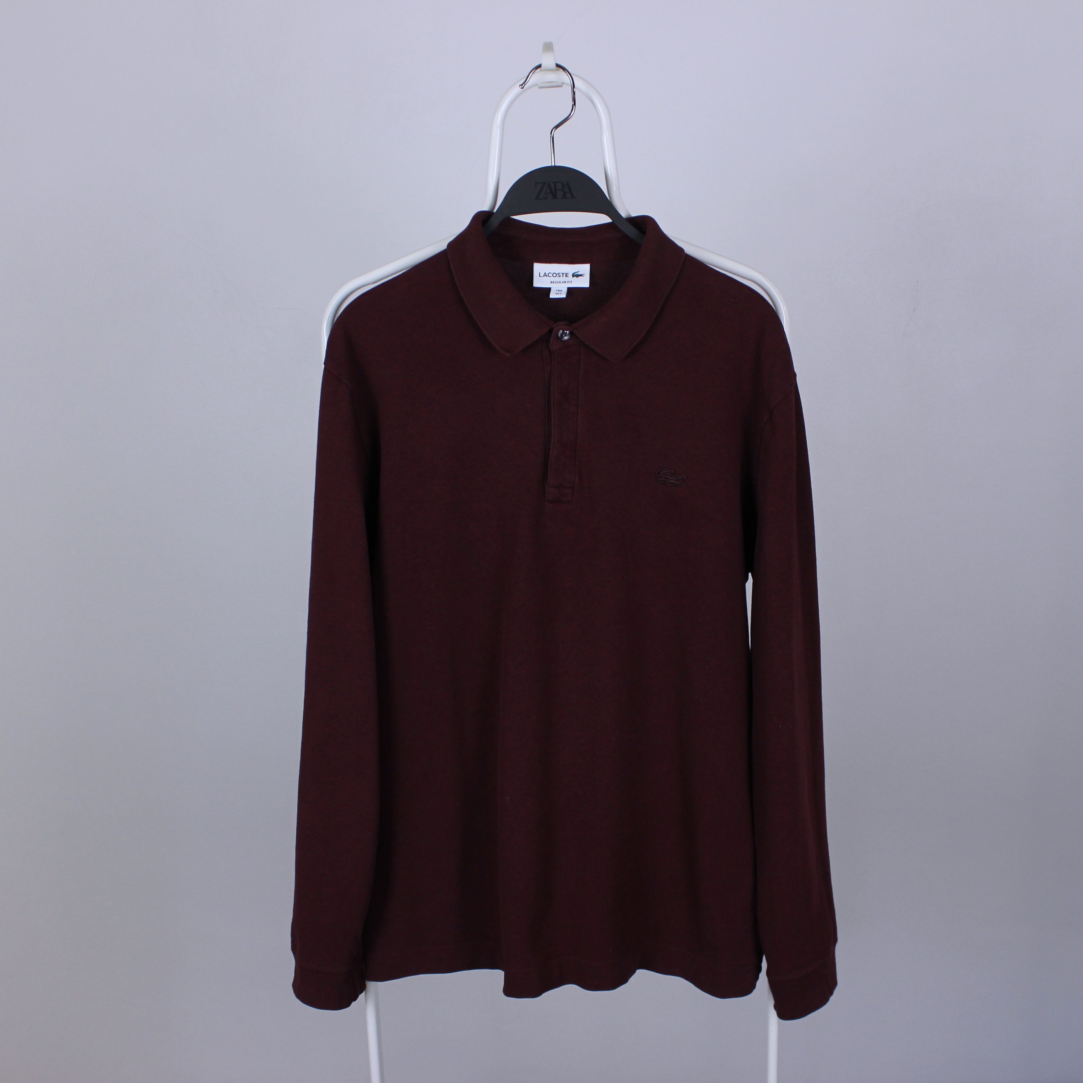 Lacoste Lacoste long sleeve sweatshirt men cotton L red black Size US L / EU 52-54 / 3 - 2 Thumbnail