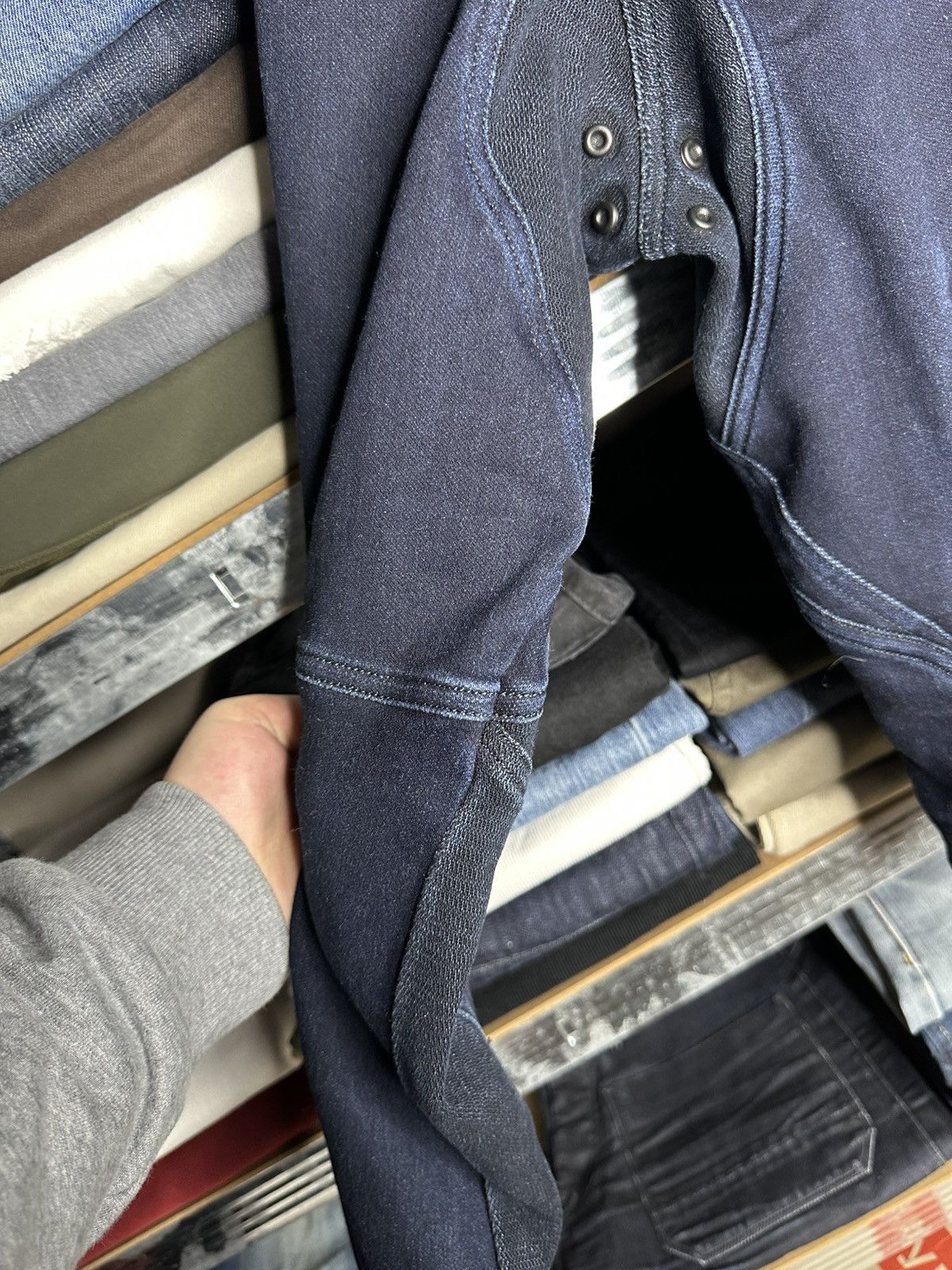 Diesel Diesel Jogg Jeans RUNX Hybrid Jacket Denim Sweat Technical Size US L / EU 52-54 / 3 - 10 Thumbnail