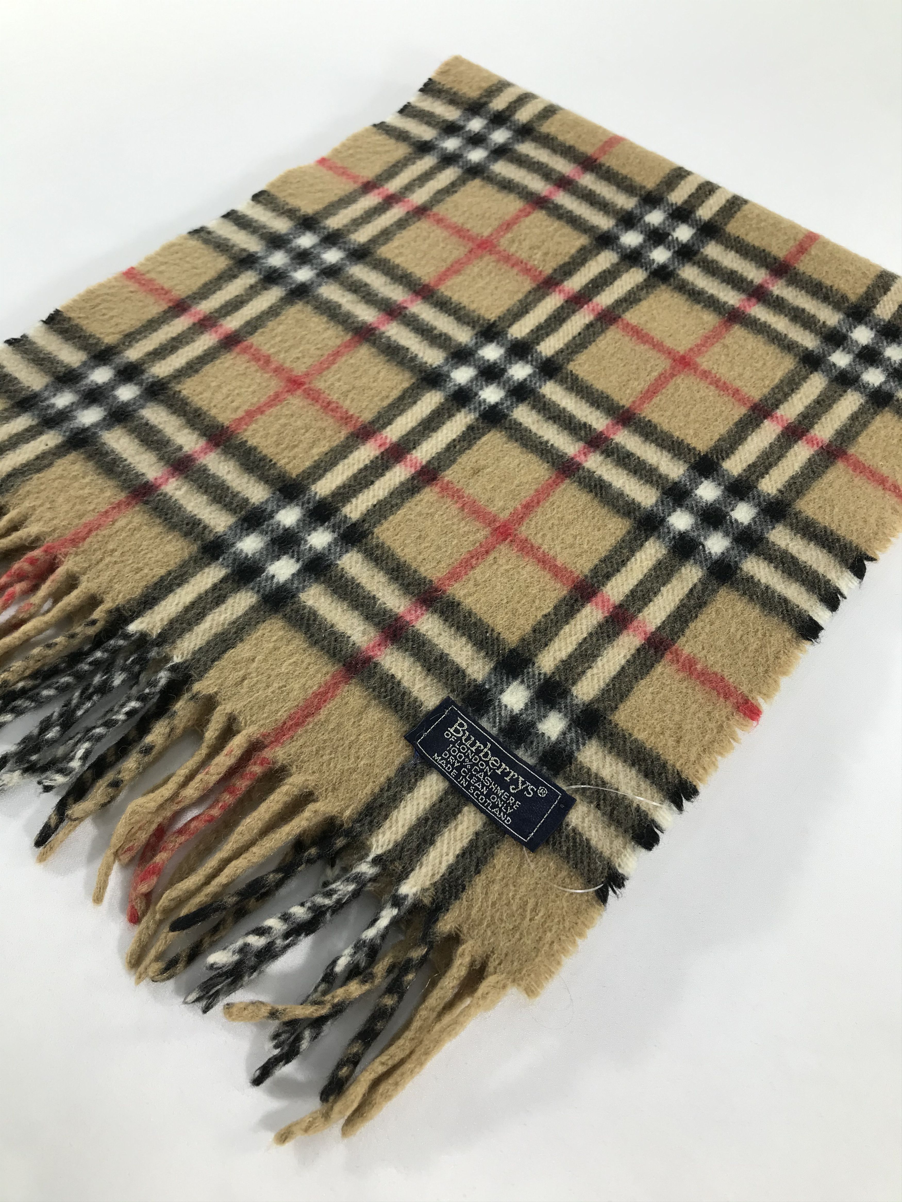 Burberry Vintage Burberry Scarf/Muffler/Neckwear MF1388 Size ONE SIZE - 3 Thumbnail