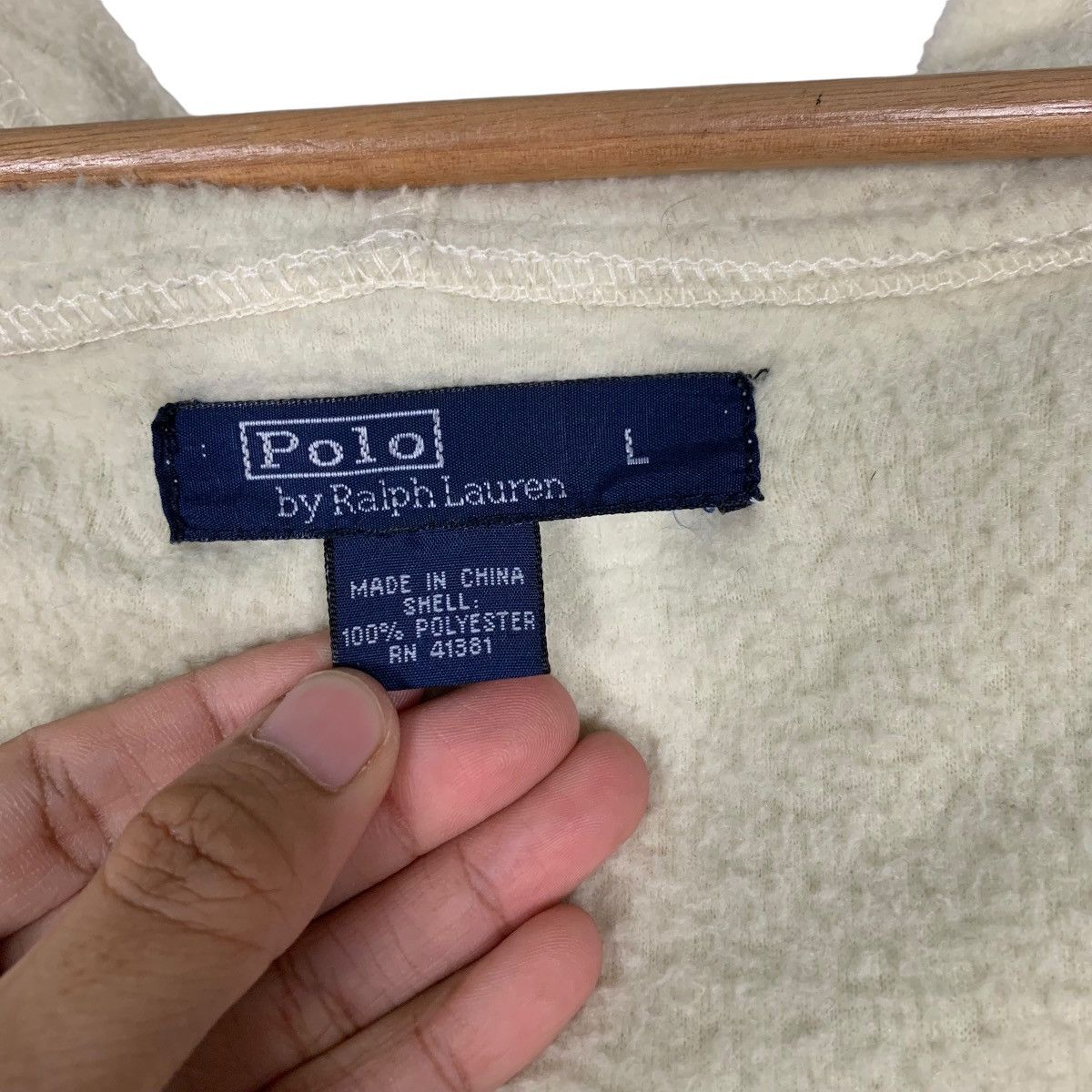 Polo Ralph Lauren POLO RALPH LAUREN Zipper Fleece Hoodies #1335-C60 Size US L / EU 52-54 / 3 - 15 Thumbnail