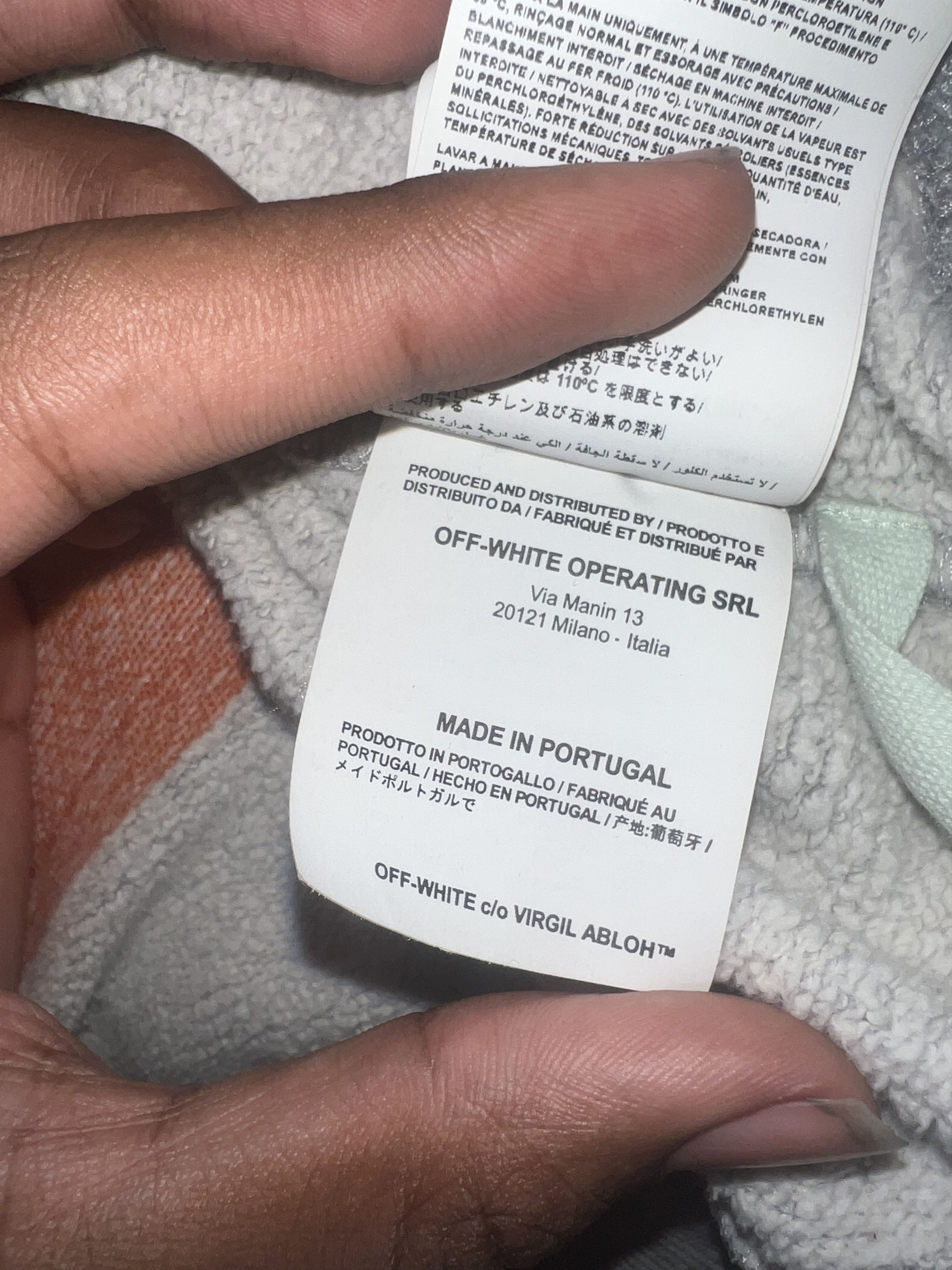 Off-White Off-white FW20 Checkered Size US S / EU 44-46 / 1 - 5 Thumbnail