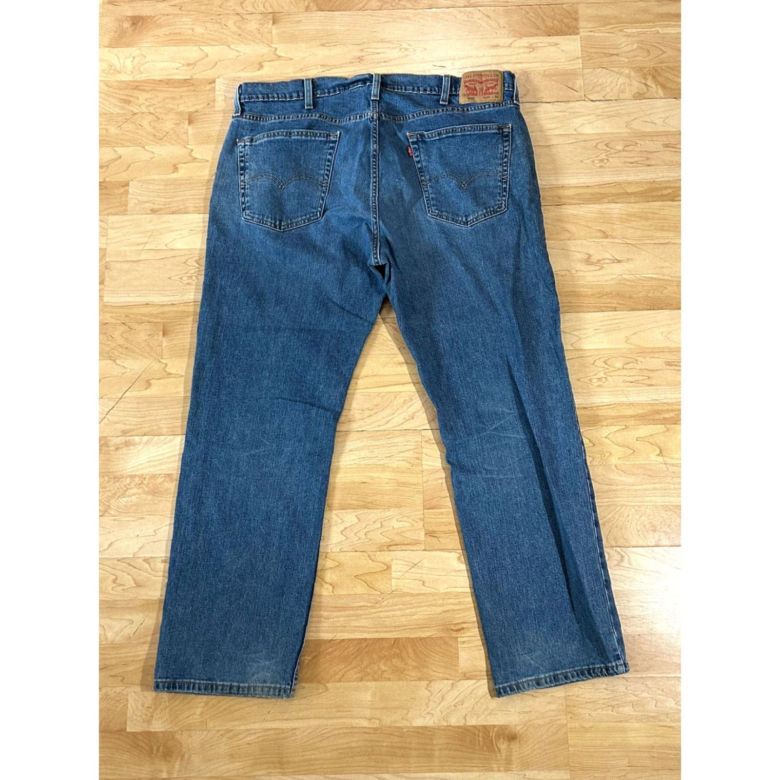 Levi's Levi's 559 Jeans Straight Regular 38x30 Men Blue Denim Cotton 559 Relaxed Straight Fit Jeans Mens Size US 38 / EU 54 - 2 Thumbnail