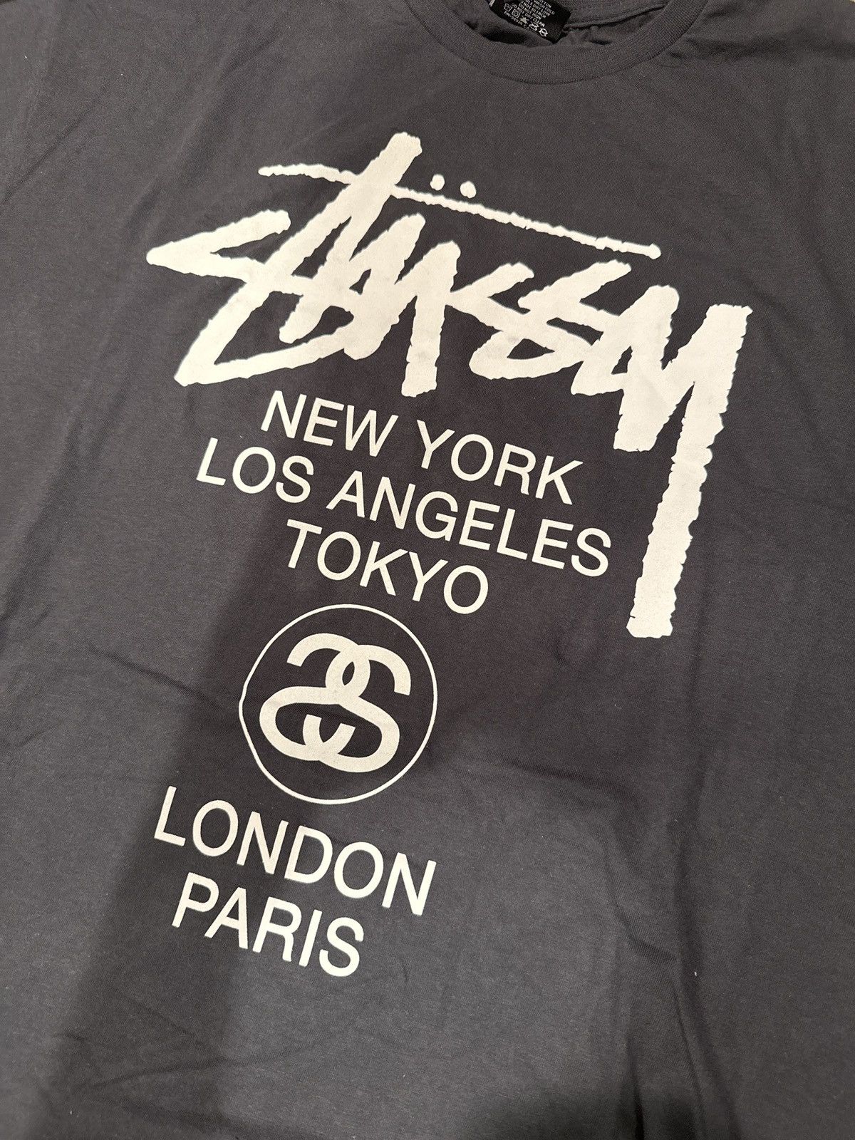 Stussy Stussy "world tour " Tee - XL Size US XL / EU 56 / 4 - 3 Thumbnail