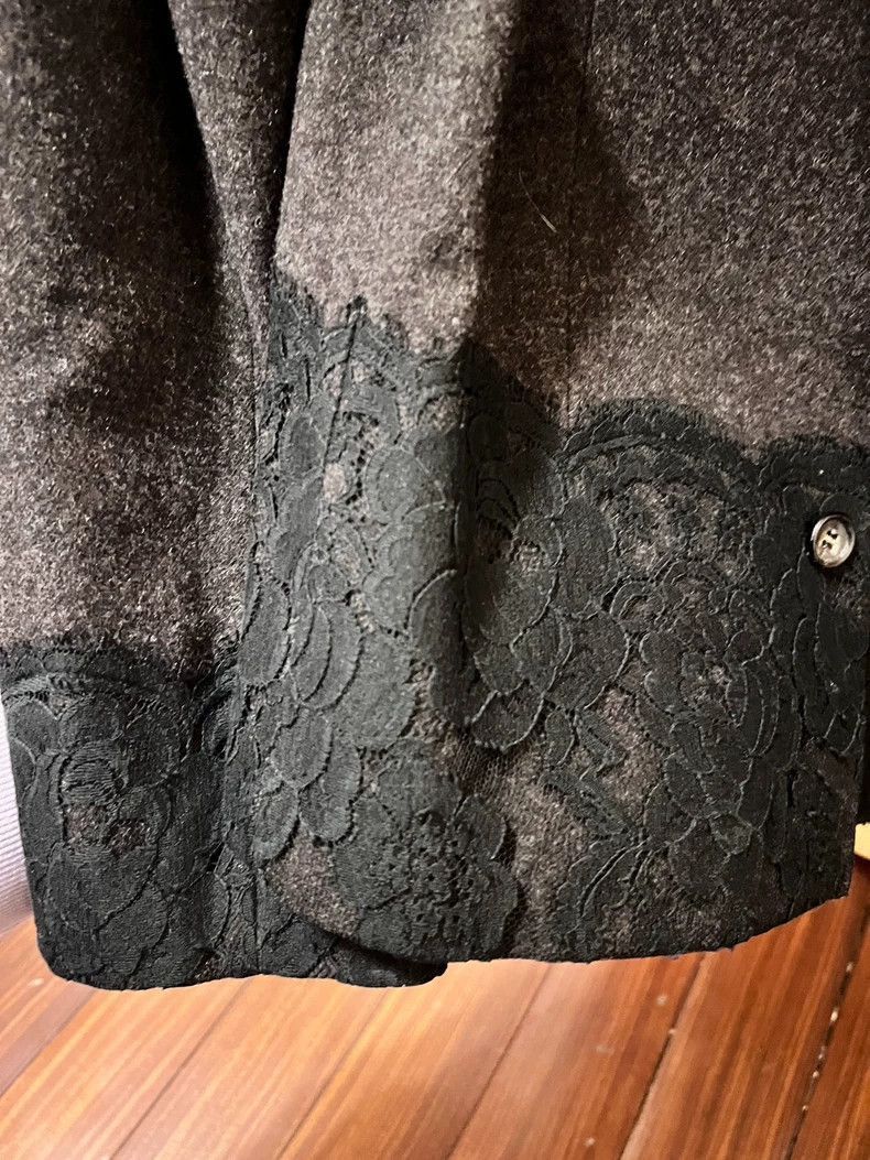 Comme des Garcons Comme Des Garçons Wool Lace Short Jacket-2505 Size US M / EU 48-50 / 2 - 4 Thumbnail