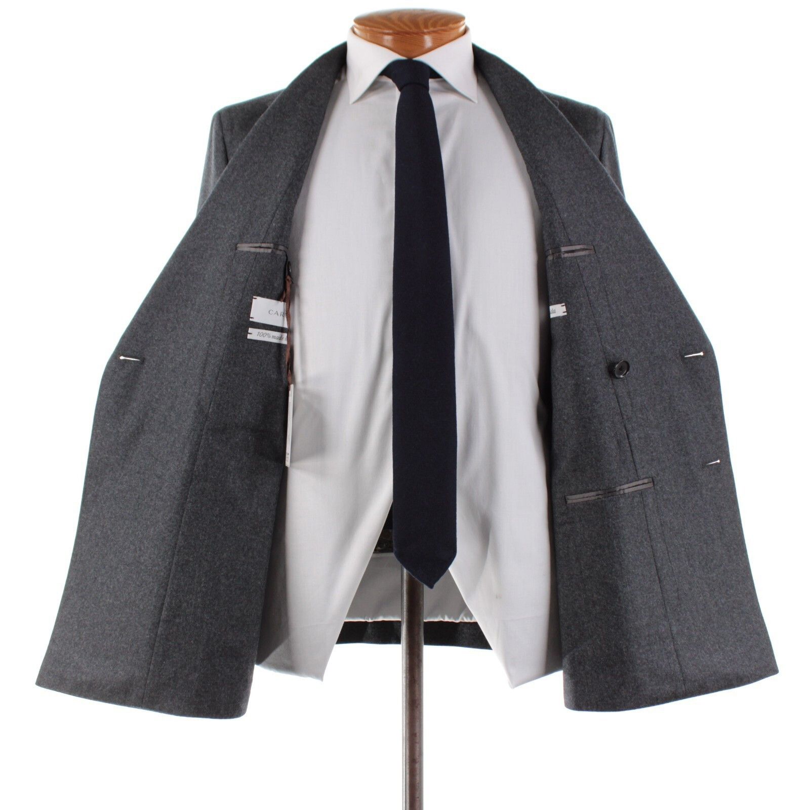 Caruso Caruso Suit Size US 40 Regular in Gray Size 40R - 7 Thumbnail