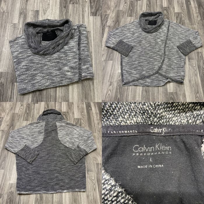 Calvin klein cowl neck sweatshirt hot sale