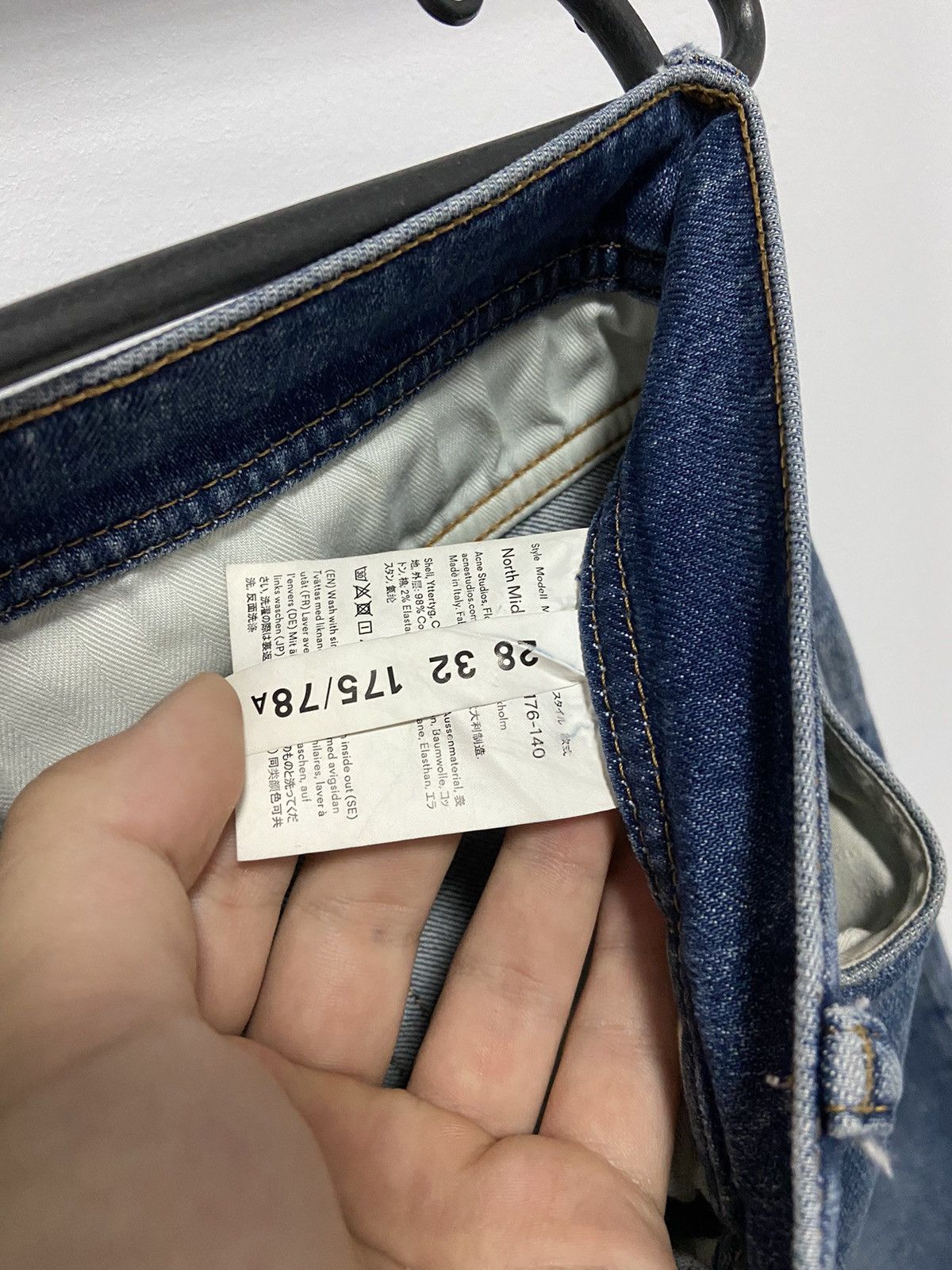 Acne Studios × Vintage Acne Studios jeans denim pants bla konst Vintage Y2K Style Size US 28 / EU 44 - 7 Thumbnail