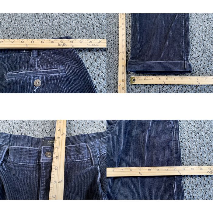 Barbour wide-ribbed corduroy pants, men's size W36 cotton Beige type Vintage Second Hand
