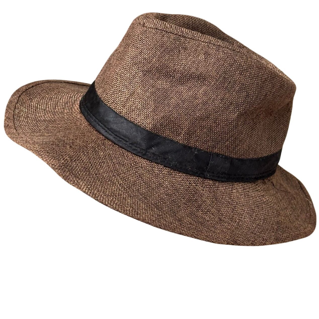 Other Brown Fedora Men's Hat Size ONE SIZE - 2 Thumbnail