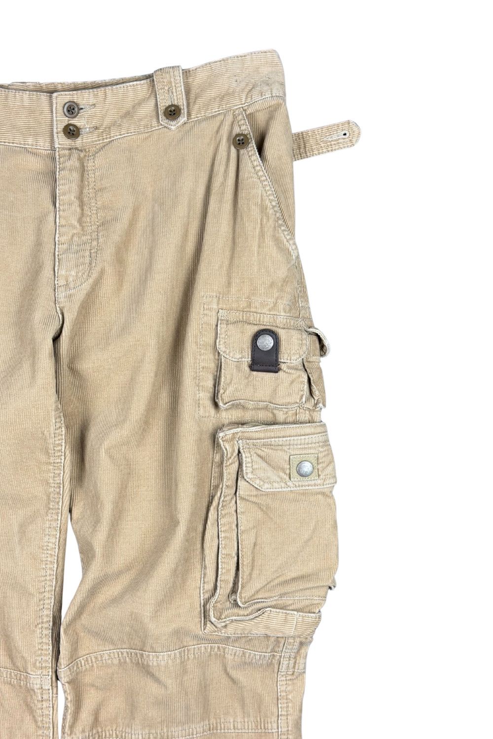 Polo Ralph Lauren PRL Utility Cord Cargo Pants — 36/30 — fw02 (est.) Size US 36 / EU 52 - 3 Thumbnail